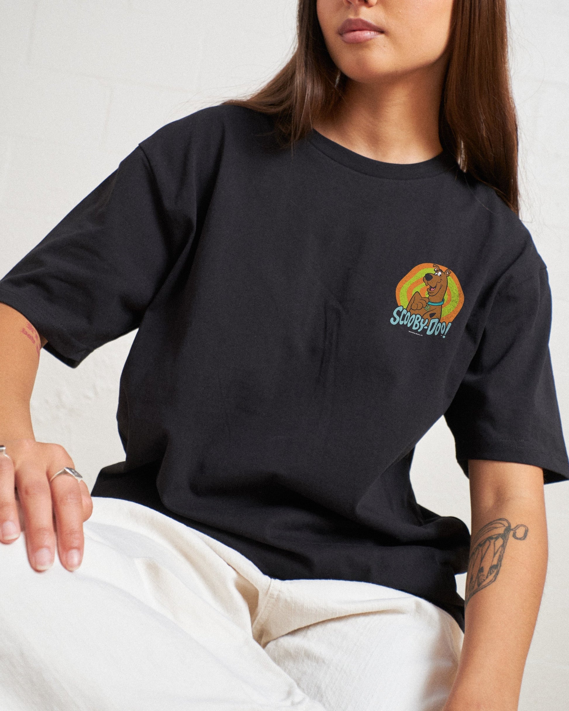 Scooby-Doo Mini Print Tee Unisex T-shirt, Sweatshirt, Hoodie, Long Sleeve Tee - T-Shirt, Sweatshirt, Hoodie