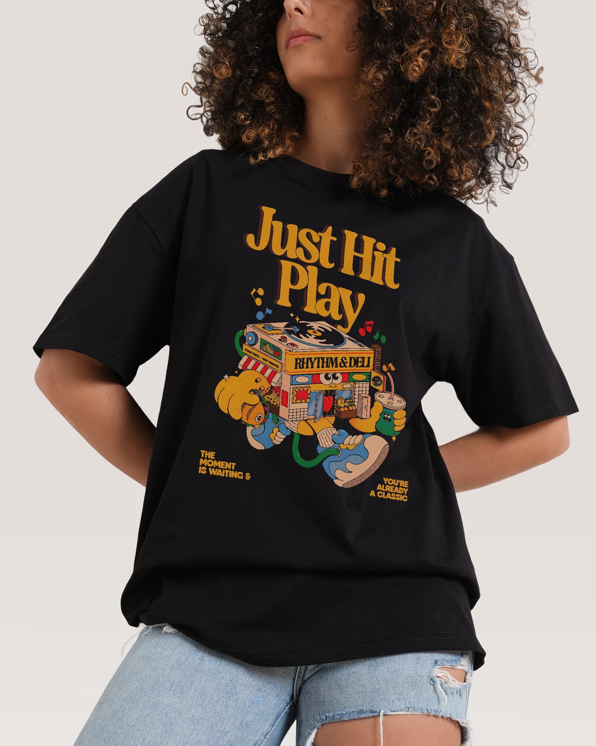 Just Hit Play T-Shirt Unisex T-shirt, Sweatshirt, Hoodie, Long Sleeve Tee - T-Shirt, Sweatshirt, Hoodie