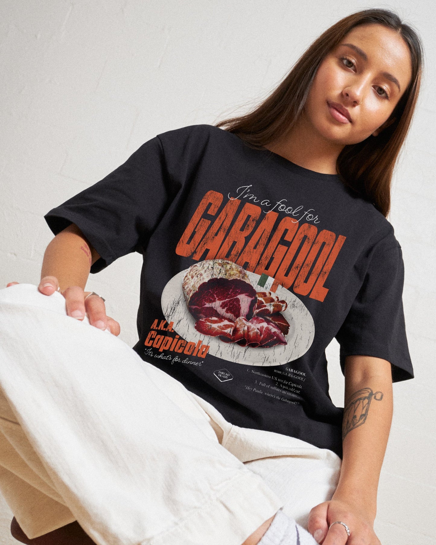 I'm a Fool for Gabagool T-Shirt Unisex T-shirt, Sweatshirt, Hoodie, Long Sleeve Tee - T-Shirt, Sweatshirt, Hoodie