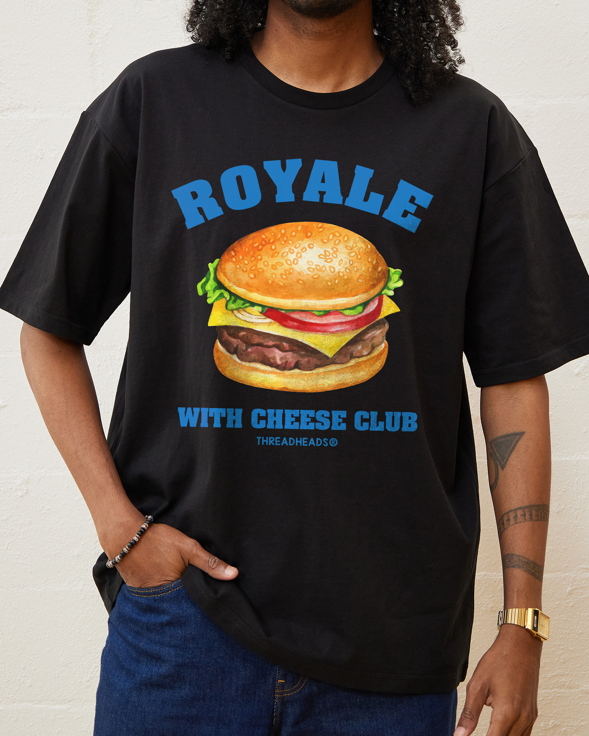 Royale With Cheese T-Shirt Unisex T-shirt, Sweatshirt, Hoodie, Long Sleeve Tee - T-Shirt, Sweatshirt, Hoodie