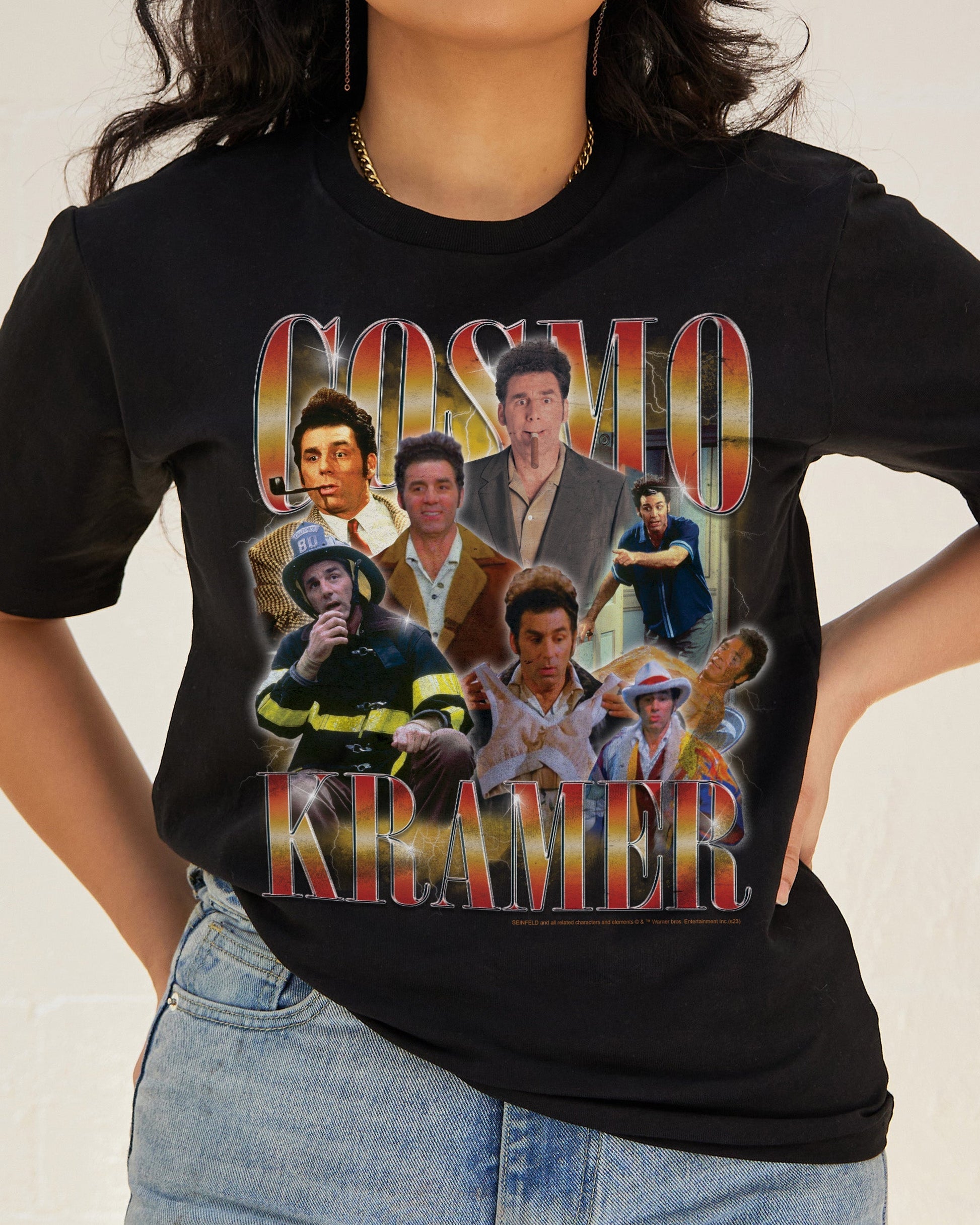 Vintage Kramer T-Shirt Unisex T-shirt, Sweatshirt, Hoodie, Long Sleeve Tee - T-Shirt, Sweatshirt, Hoodie