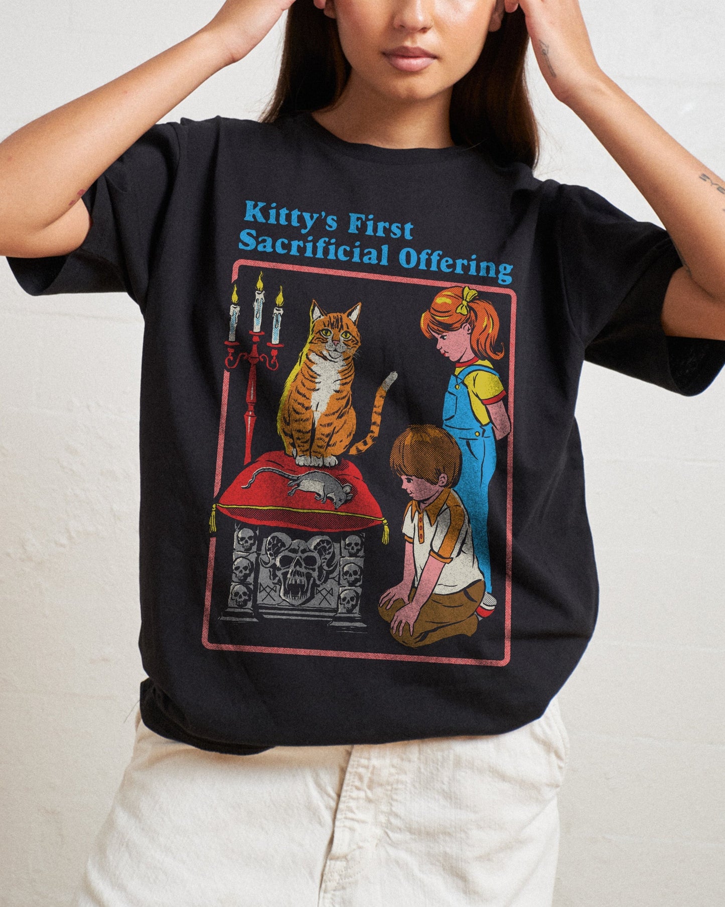 Kitty's First Offering T-Shirt Unisex T-shirt, Sweatshirt, Hoodie, Long Sleeve Tee - T-Shirt, Sweatshirt, Hoodie