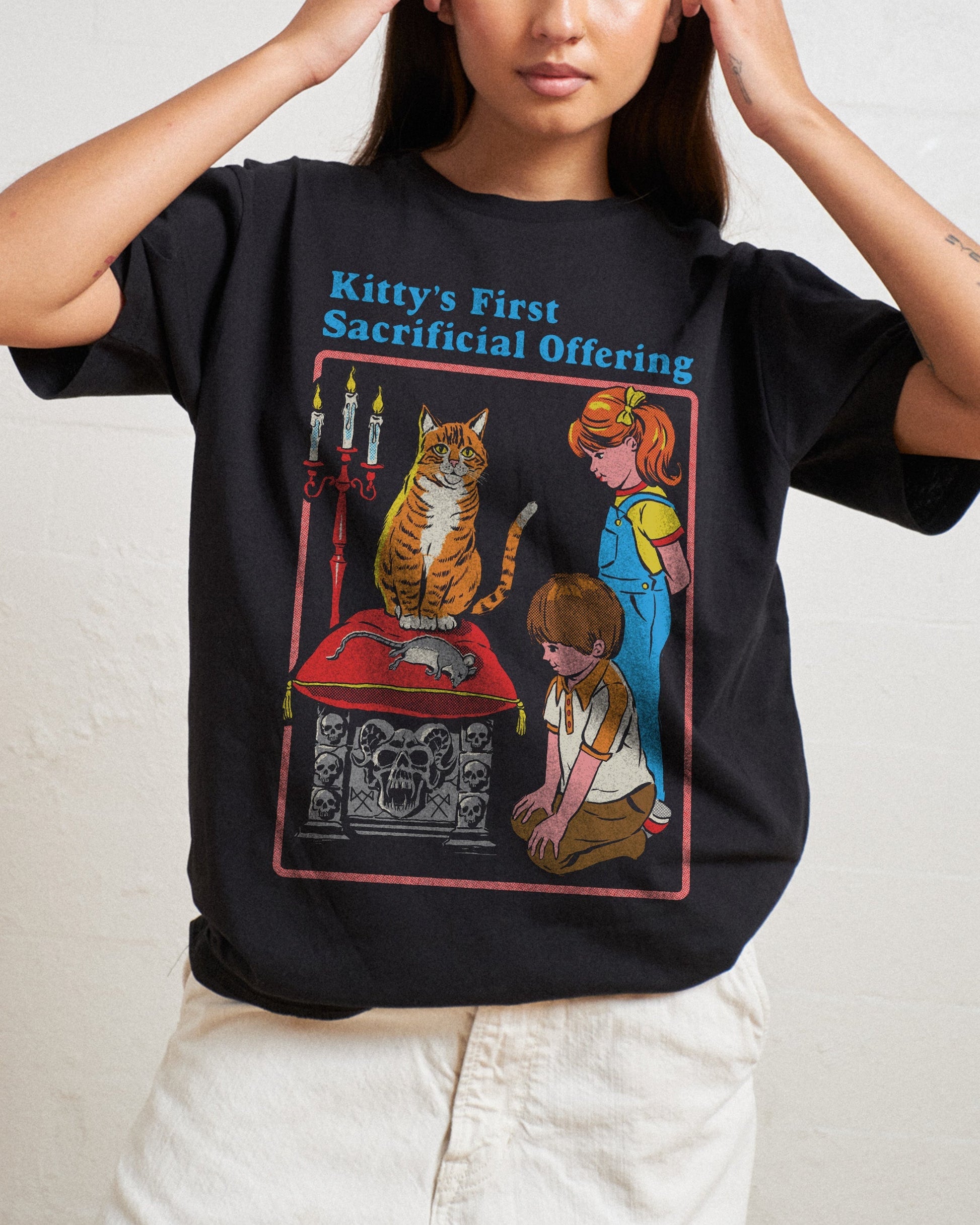 Kitty's First Offering T-Shirt Unisex T-shirt, Sweatshirt, Hoodie, Long Sleeve Tee - T-Shirt, Sweatshirt, Hoodie