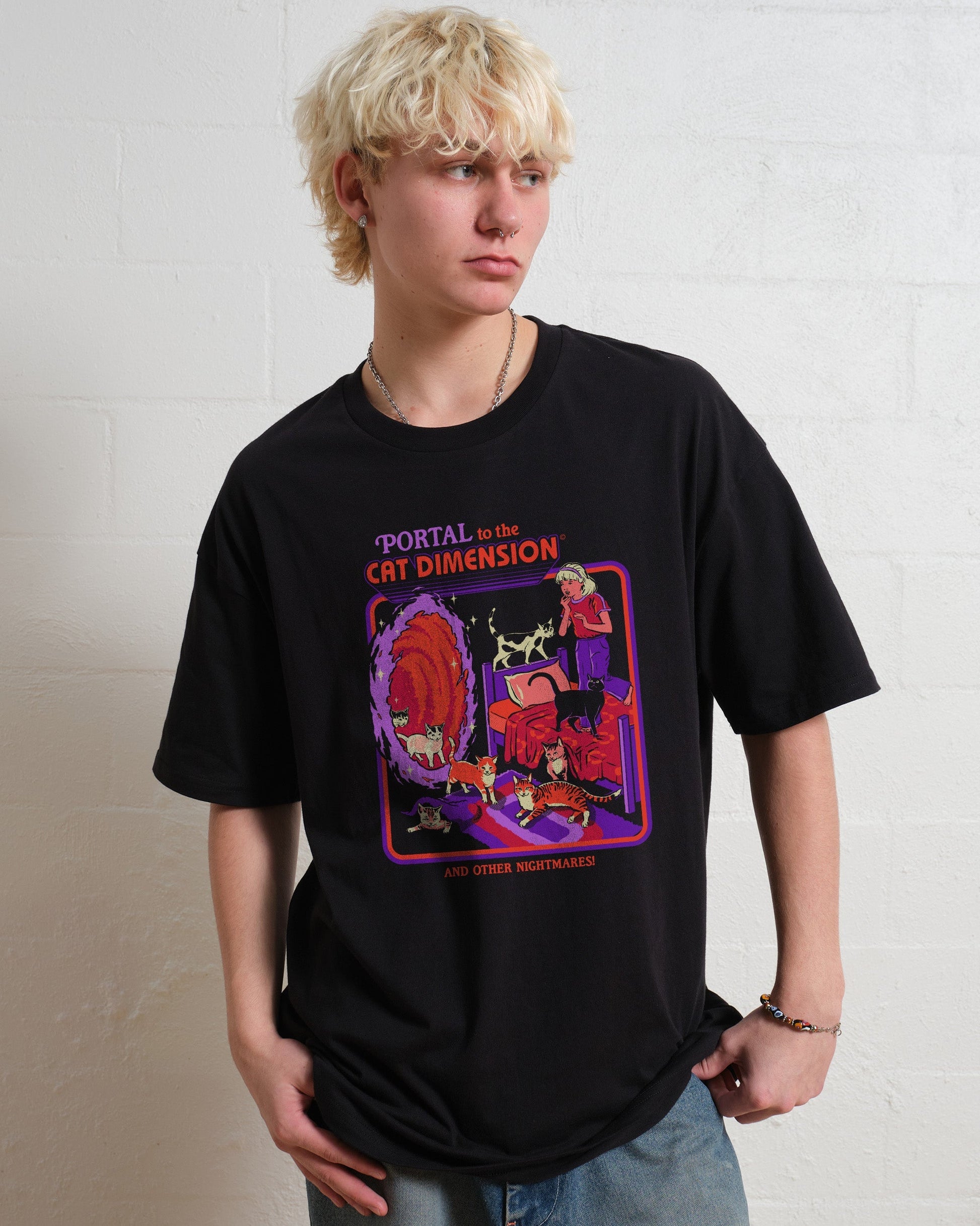 The Cat Dimension T-Shirt Unisex T-shirt, Sweatshirt, Hoodie, Long Sleeve Tee - T-Shirt, Sweatshirt, Hoodie