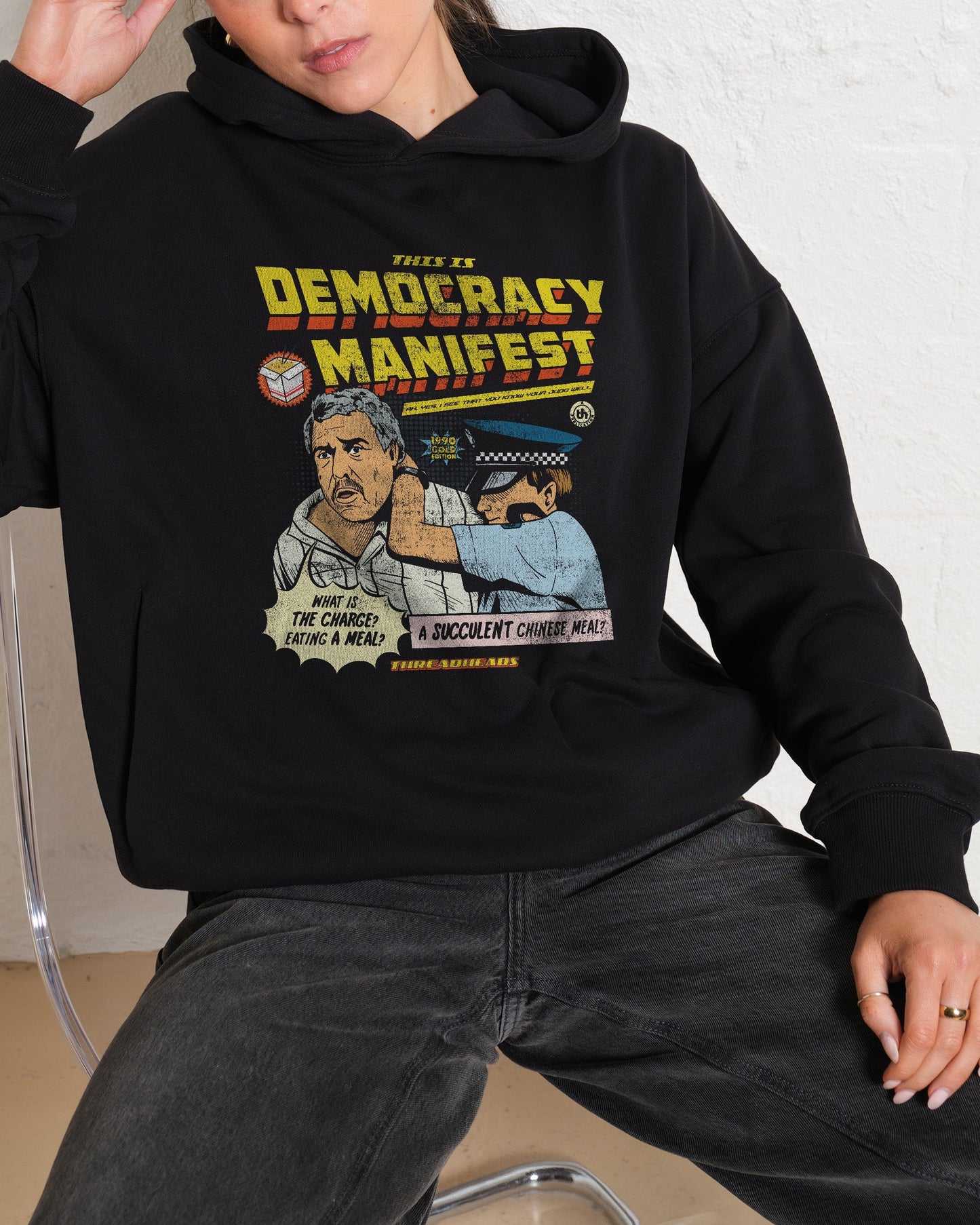 This is Democracy Manifest Hoodie Unisex T-shirt, Sweatshirt, Hoodie, Long Sleeve Tee - T-Shirt, Sweatshirt, Hoodie