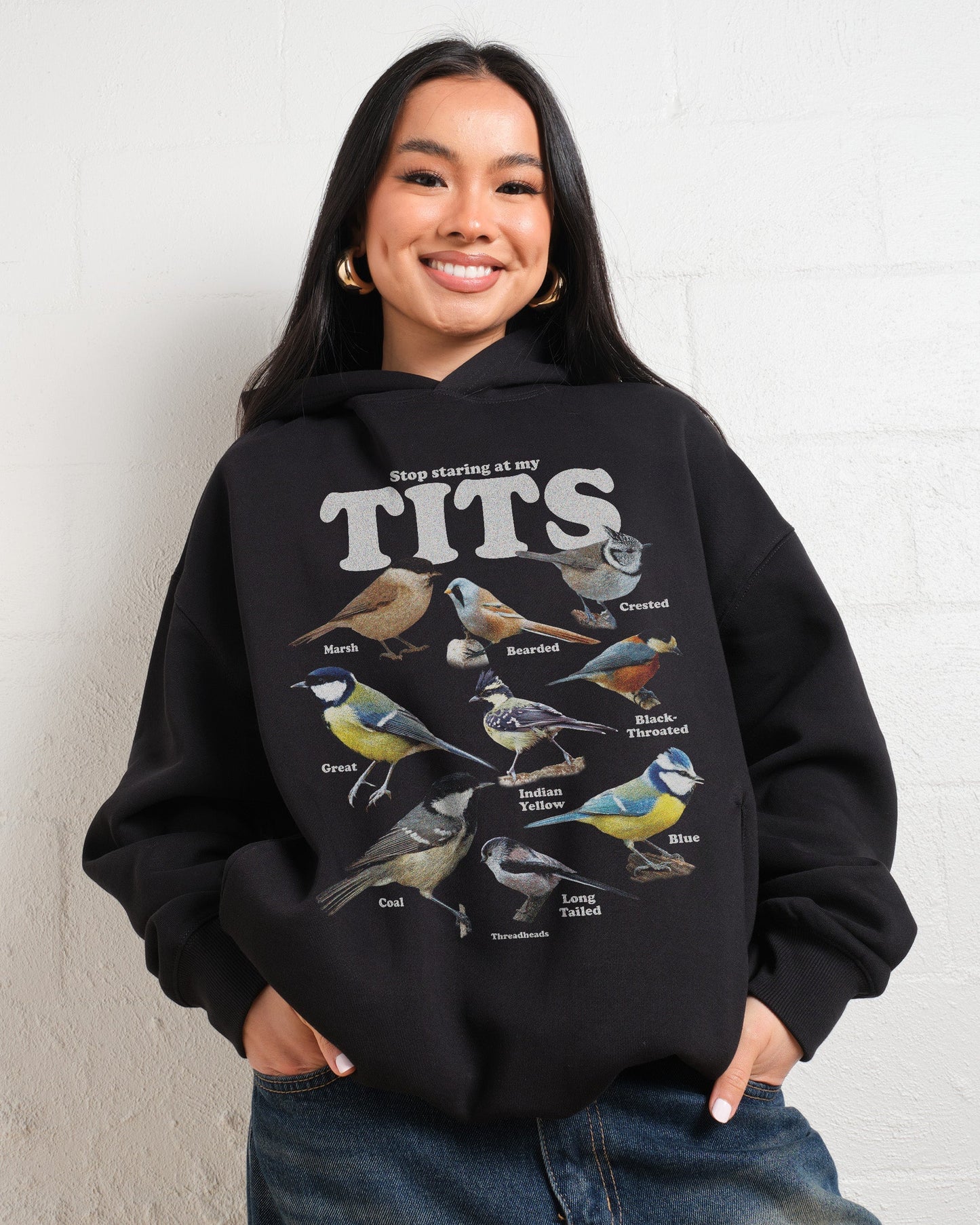 Stop Staring At My Tits Hoodie Unisex T-shirt, Sweatshirt, Hoodie, Long Sleeve Tee - T-Shirt, Sweatshirt, Hoodie