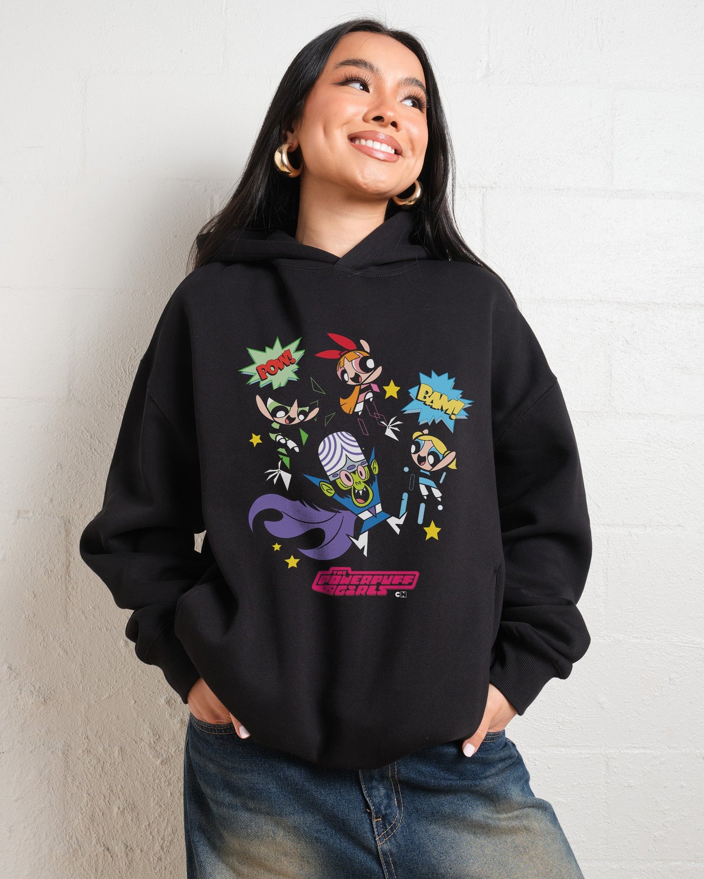 Powerpuff Pow Hoodie Unisex T-shirt, Sweatshirt, Hoodie, Long Sleeve Tee - T-Shirt, Sweatshirt, Hoodie