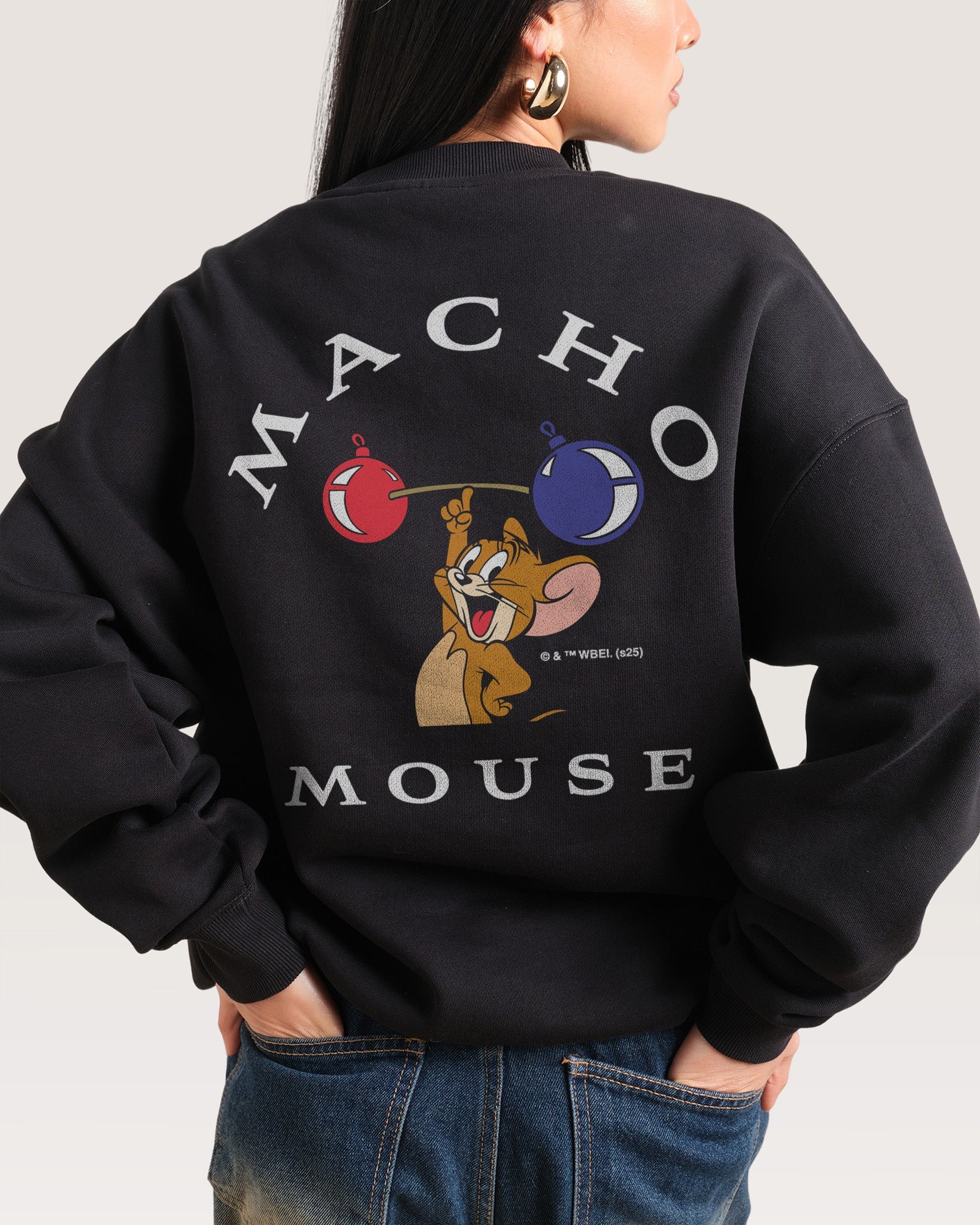 Macho Mouse Sweatshirt Unisex T-shirt, Sweatshirt, Hoodie, Long Sleeve Tee - T-Shirt, Sweatshirt, Hoodie