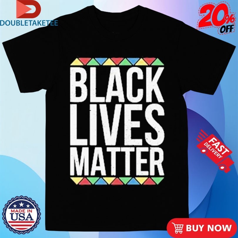 Black Lives Matter Colored Triangle - Adult & Kids T-Shirts, Sweatshirts & Hoodies apparel design preview 1