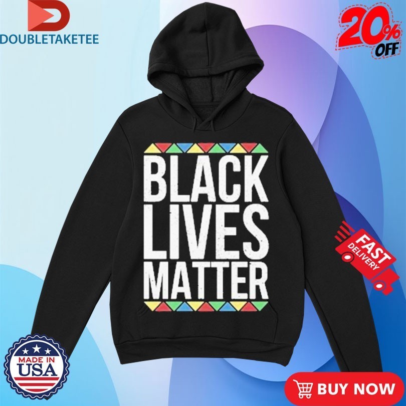 Black Lives Matter Colored Triangle - Adult & Kids T-Shirts, Sweatshirts & Hoodies apparel design preview 2