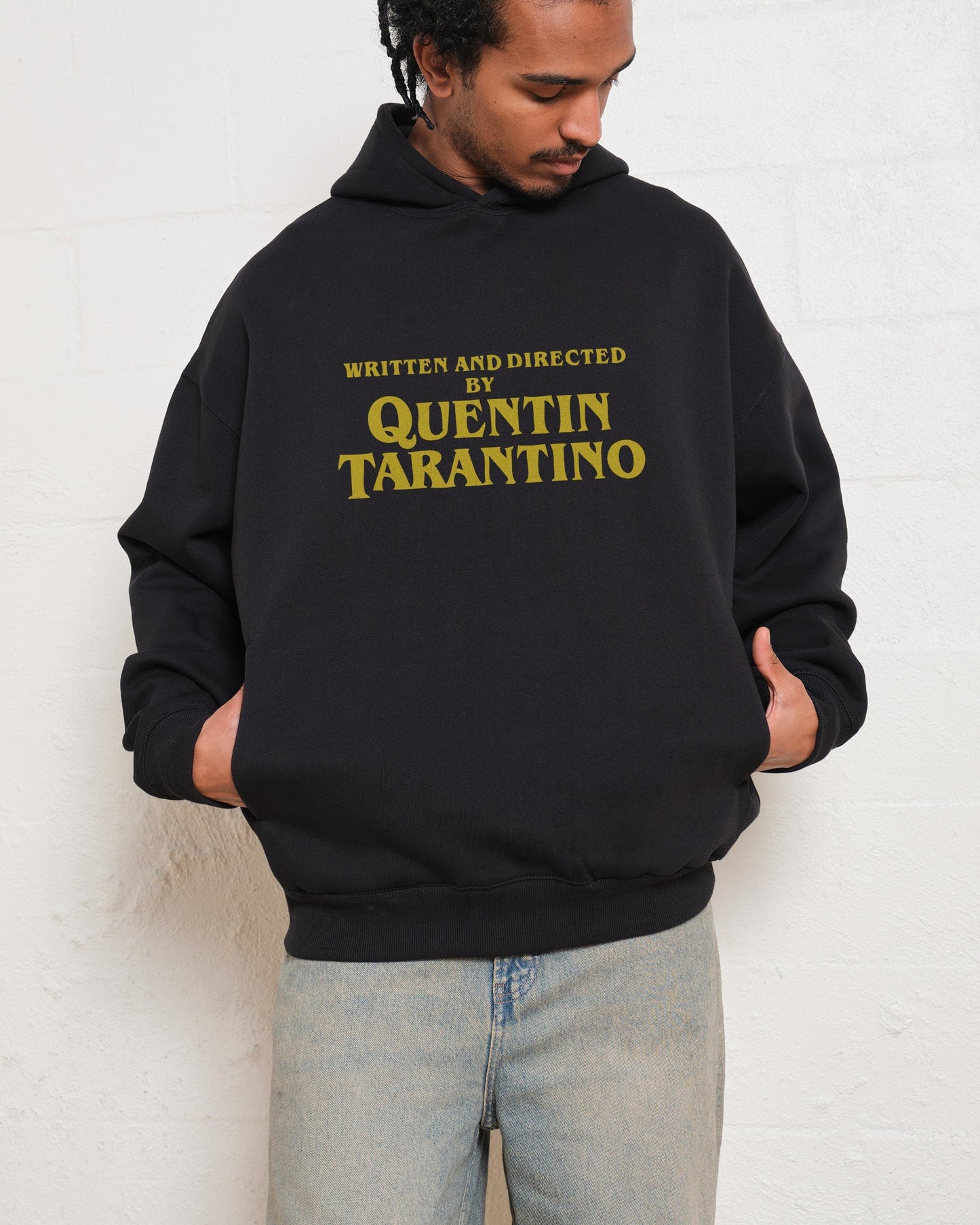 Written and Directed by Quentin Tarantino Hoodie Unisex T-shirt, Sweatshirt, Hoodie, Long Sleeve Tee - T-Shirt, Sweatshirt, Hoodie
