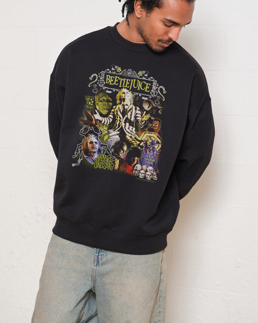 Beetlejuice Vintage Sweatshirt Unisex T-shirt, Sweatshirt, Hoodie, Long Sleeve Tee - T-Shirt, Sweatshirt, Hoodie