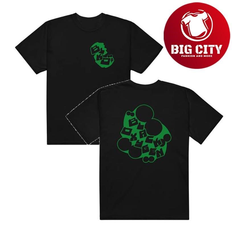 Black Oxygen Bloxy Green Two Sided Shirt Unisex T-shirt, Sweatshirt, Hoodie, Long Sleeve Tee - T-Shirt, Sweatshirt, Hoodie