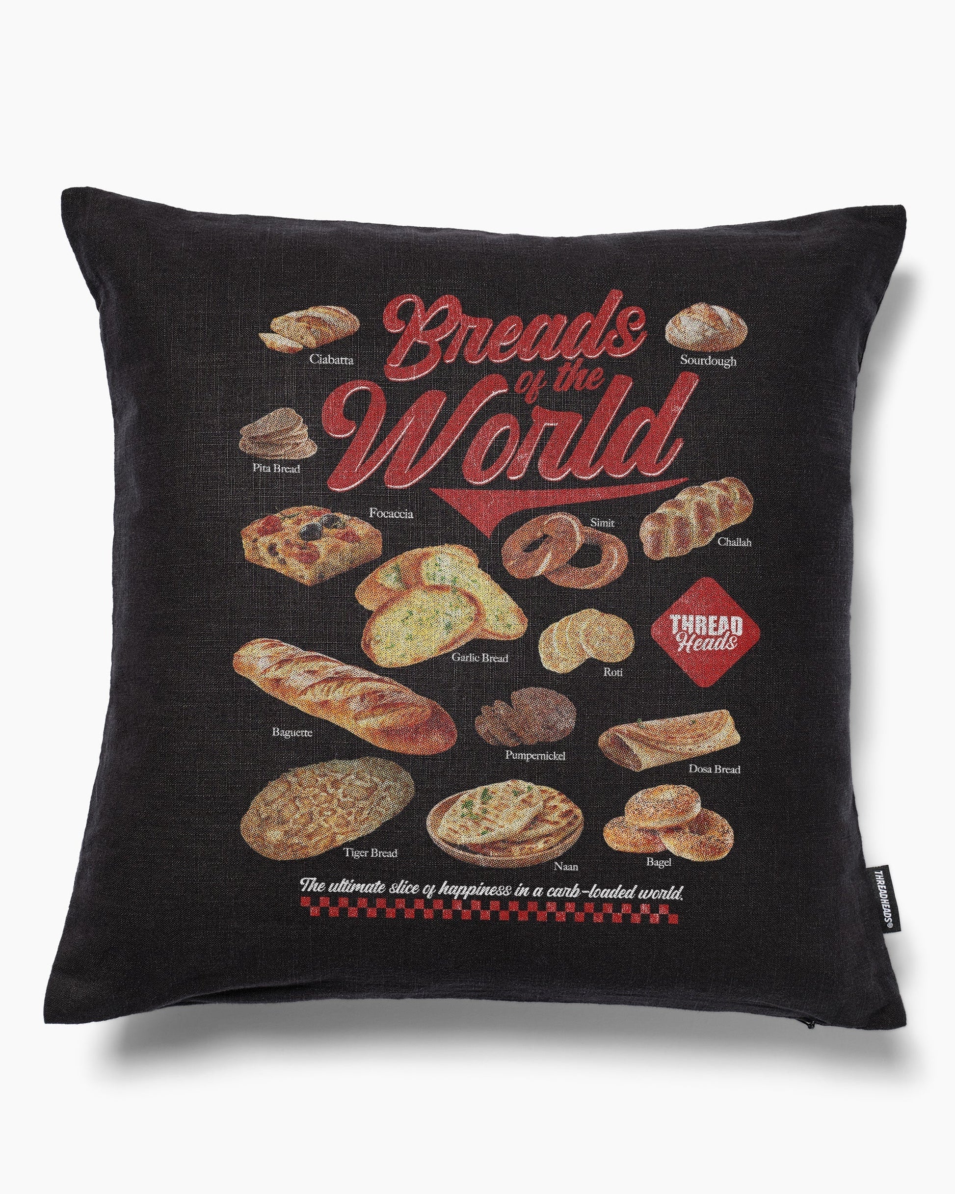 Breads of the World Cushion Unisex T-shirt, Sweatshirt, Hoodie, Long Sleeve Tee - T-Shirt, Sweatshirt, Hoodie