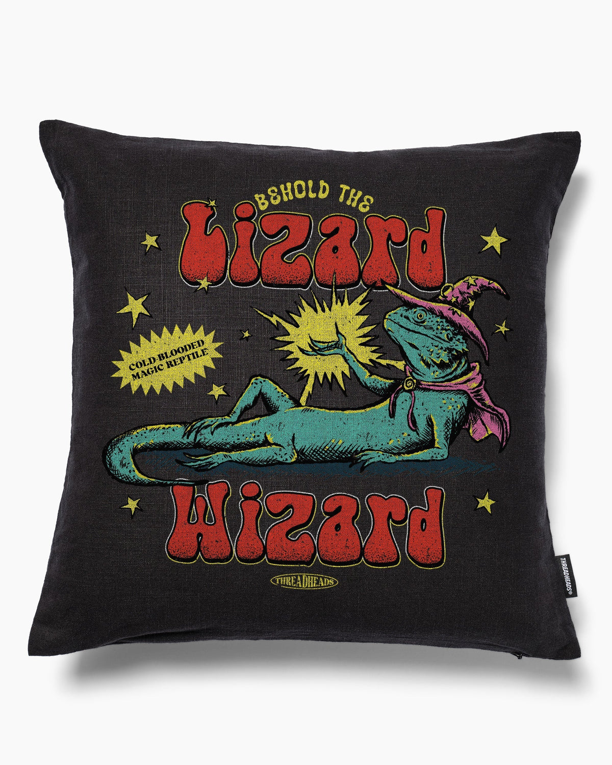 Lizard Wizard Cushion Unisex T-shirt, Sweatshirt, Hoodie, Long Sleeve Tee - T-Shirt, Sweatshirt, Hoodie