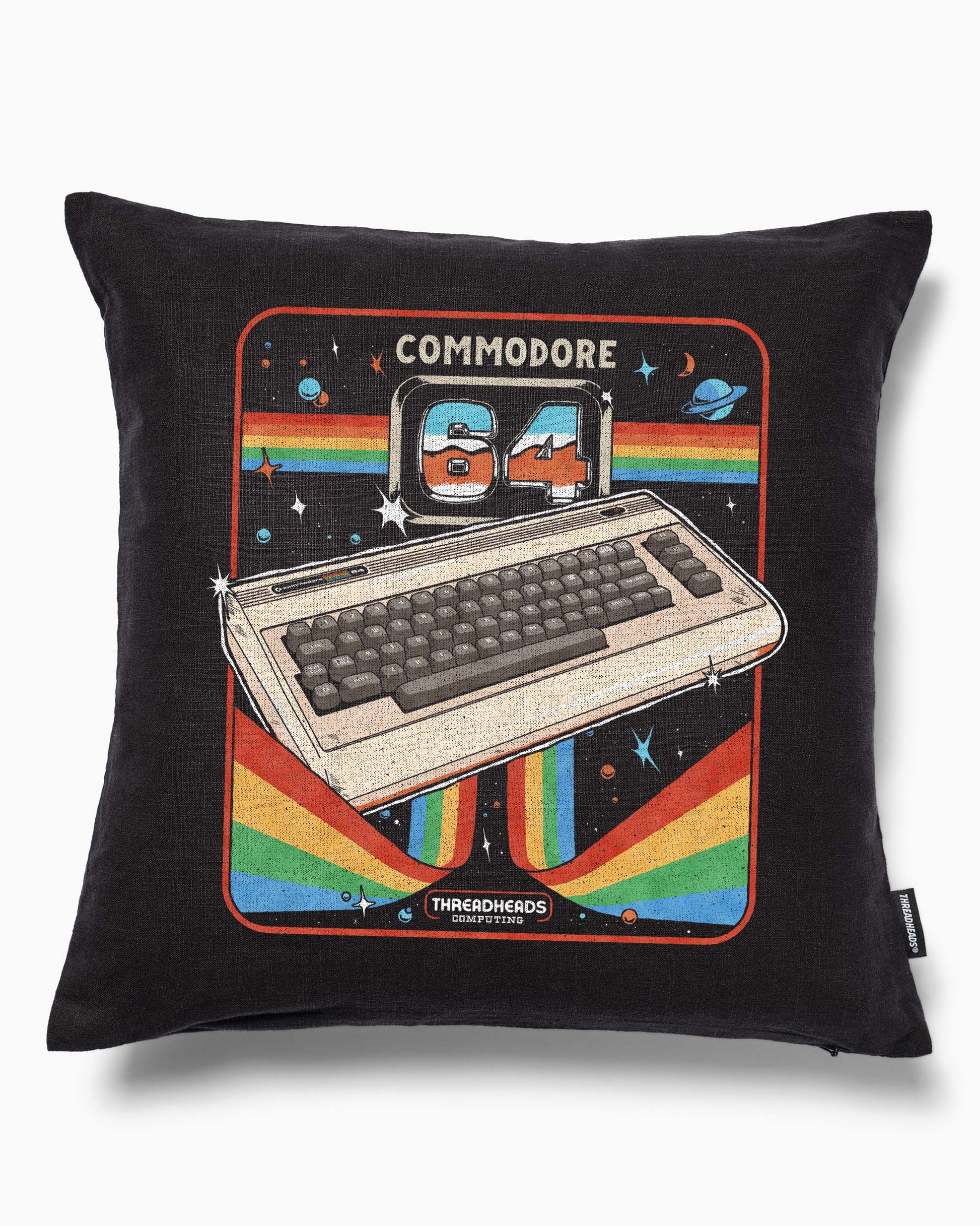Commodore 64 Advanced Home Computer Cushion Unisex T-shirt, Sweatshirt, Hoodie, Long Sleeve Tee - T-Shirt, Sweatshirt, Hoodie