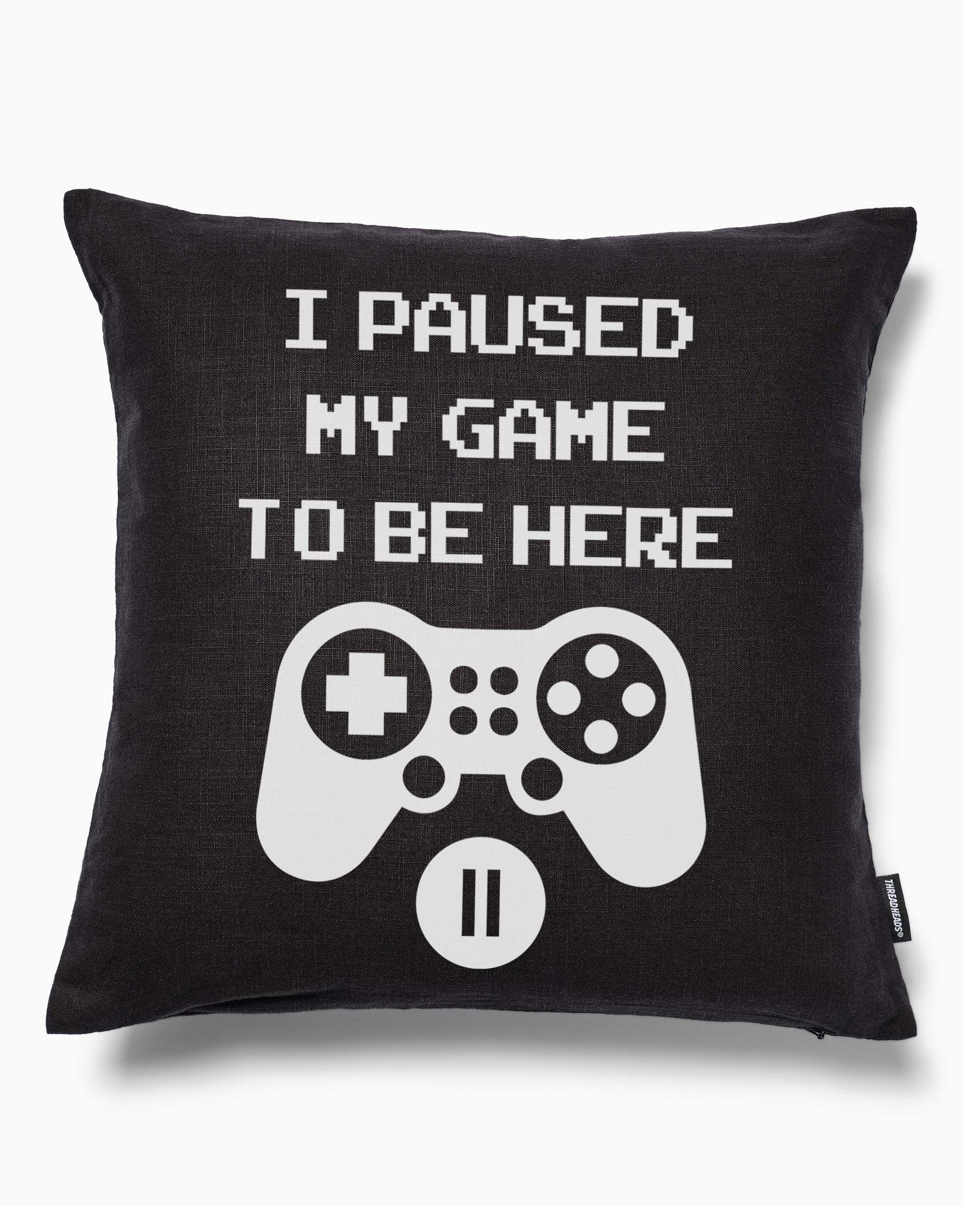 Paused My Game Cushion Unisex T-shirt, Sweatshirt, Hoodie, Long Sleeve Tee - T-Shirt, Sweatshirt, Hoodie