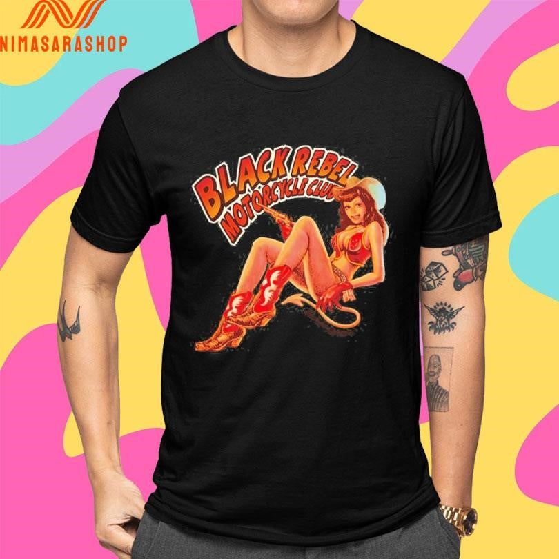 Black Rebel Motorcycle Club - Adult & Kids T-Shirts, Sweatshirts & Hoodies apparel design preview 4