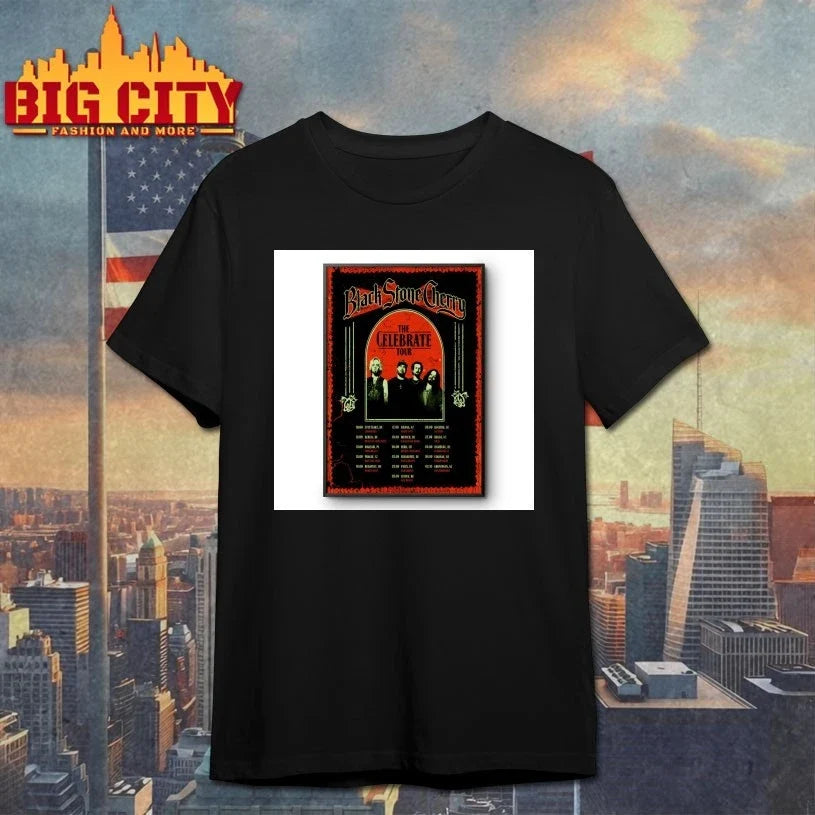 Black Stone Cherry The Celebrate 2026 Tour Poster shirt Unisex T-shirt, Sweatshirt, Hoodie, Long Sleeve Tee - T-Shirt, Sweatshirt, Hoodie
