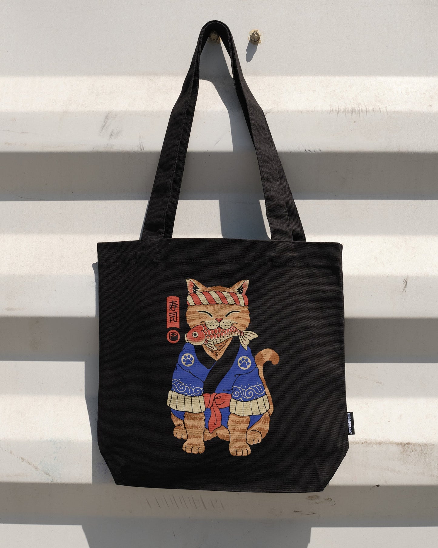 Sushi Meowster Tote Bag Unisex T-shirt, Sweatshirt, Hoodie, Long Sleeve Tee - T-Shirt, Sweatshirt, Hoodie
