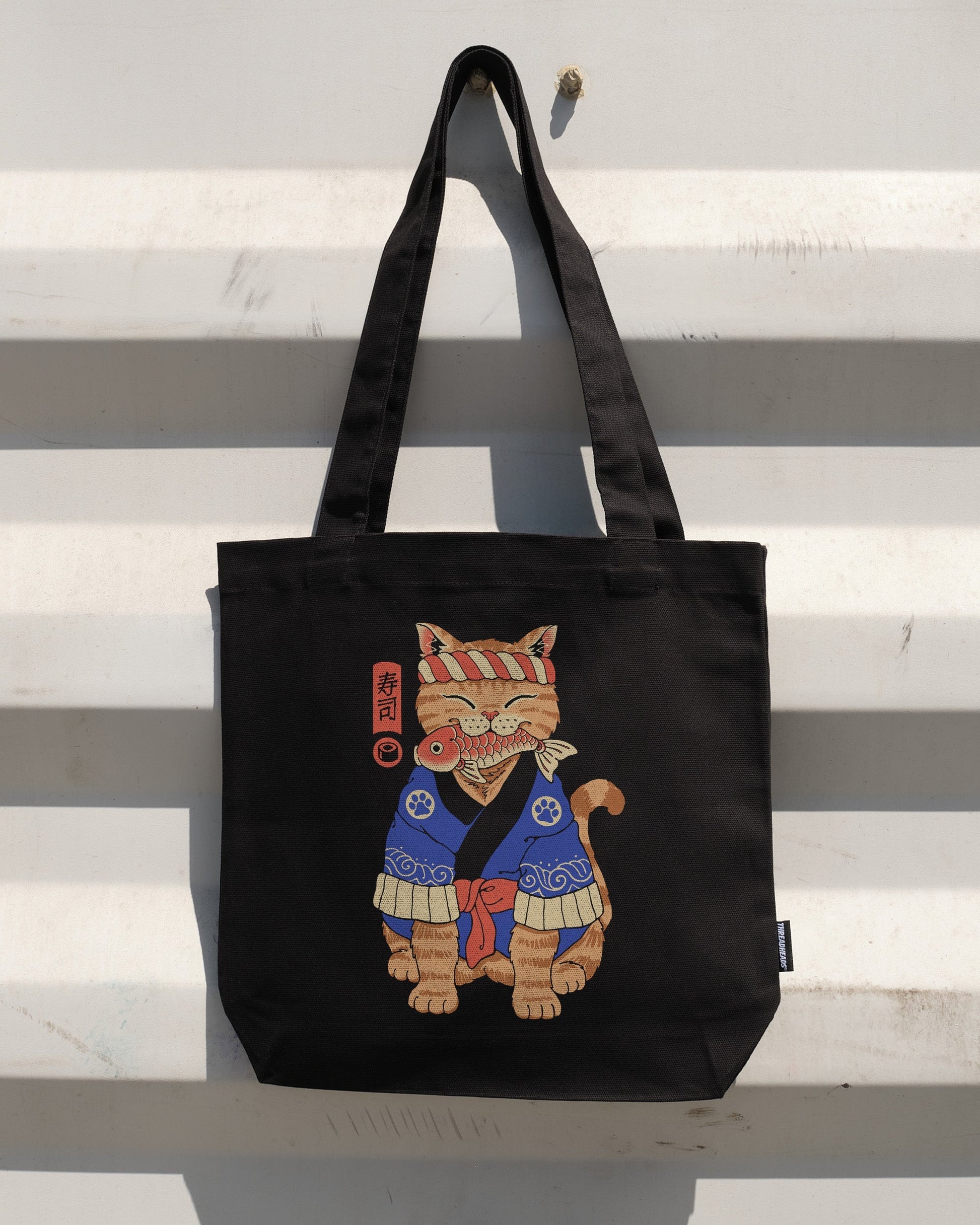 Sushi Meowster Tote Bag Unisex T-shirt, Sweatshirt, Hoodie, Long Sleeve Tee - T-Shirt, Sweatshirt, Hoodie