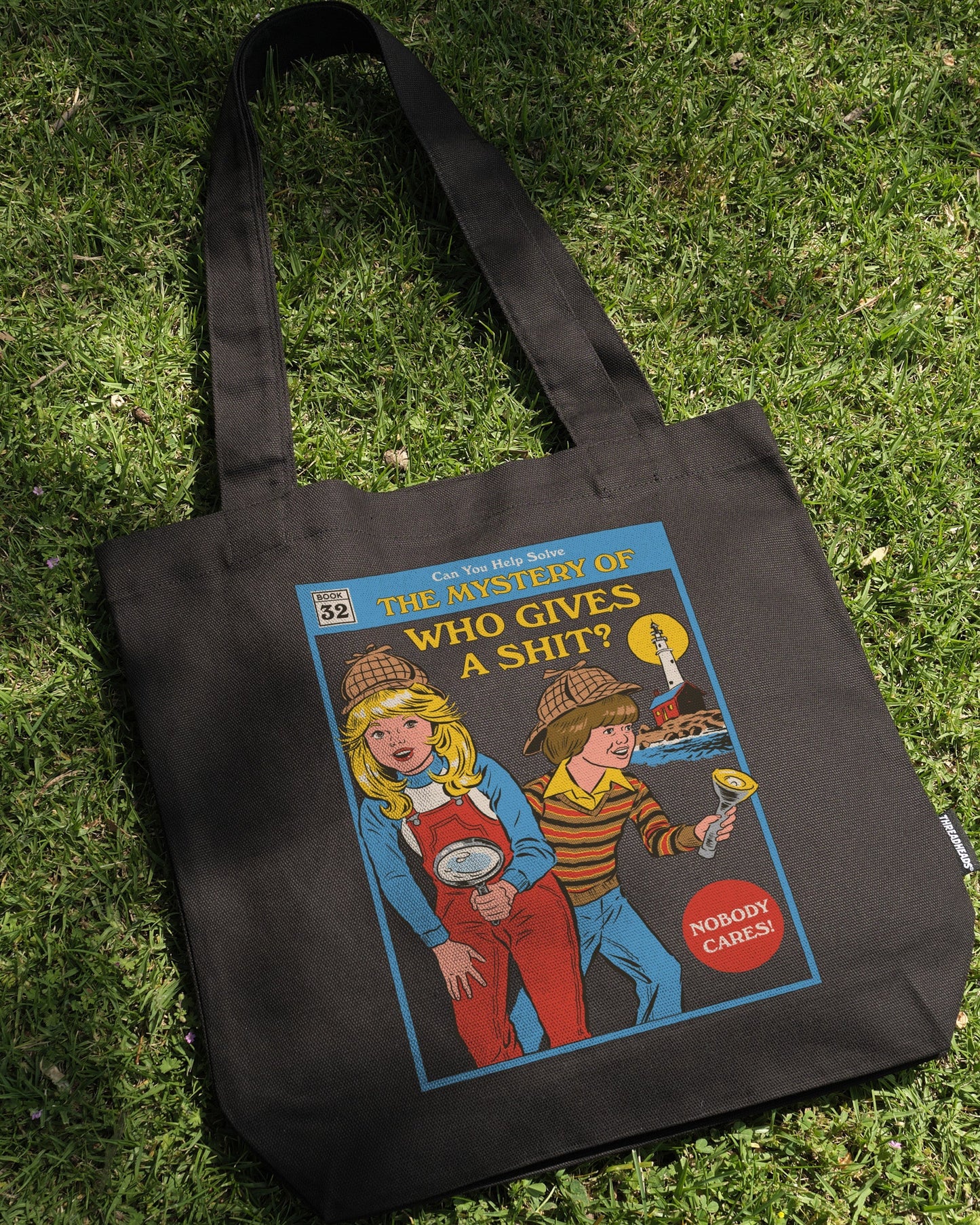 The Mystery of Who Gives a Sh-t Tote Bag Unisex T-shirt, Sweatshirt, Hoodie, Long Sleeve Tee - T-Shirt, Sweatshirt, Hoodie