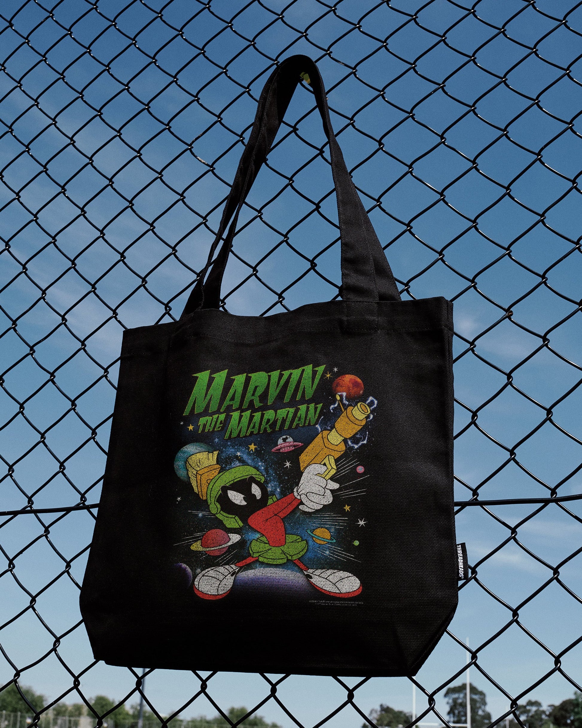 Marvin the Martian Vintage Tote Bag Unisex T-shirt, Sweatshirt, Hoodie, Long Sleeve Tee - T-Shirt, Sweatshirt, Hoodie
