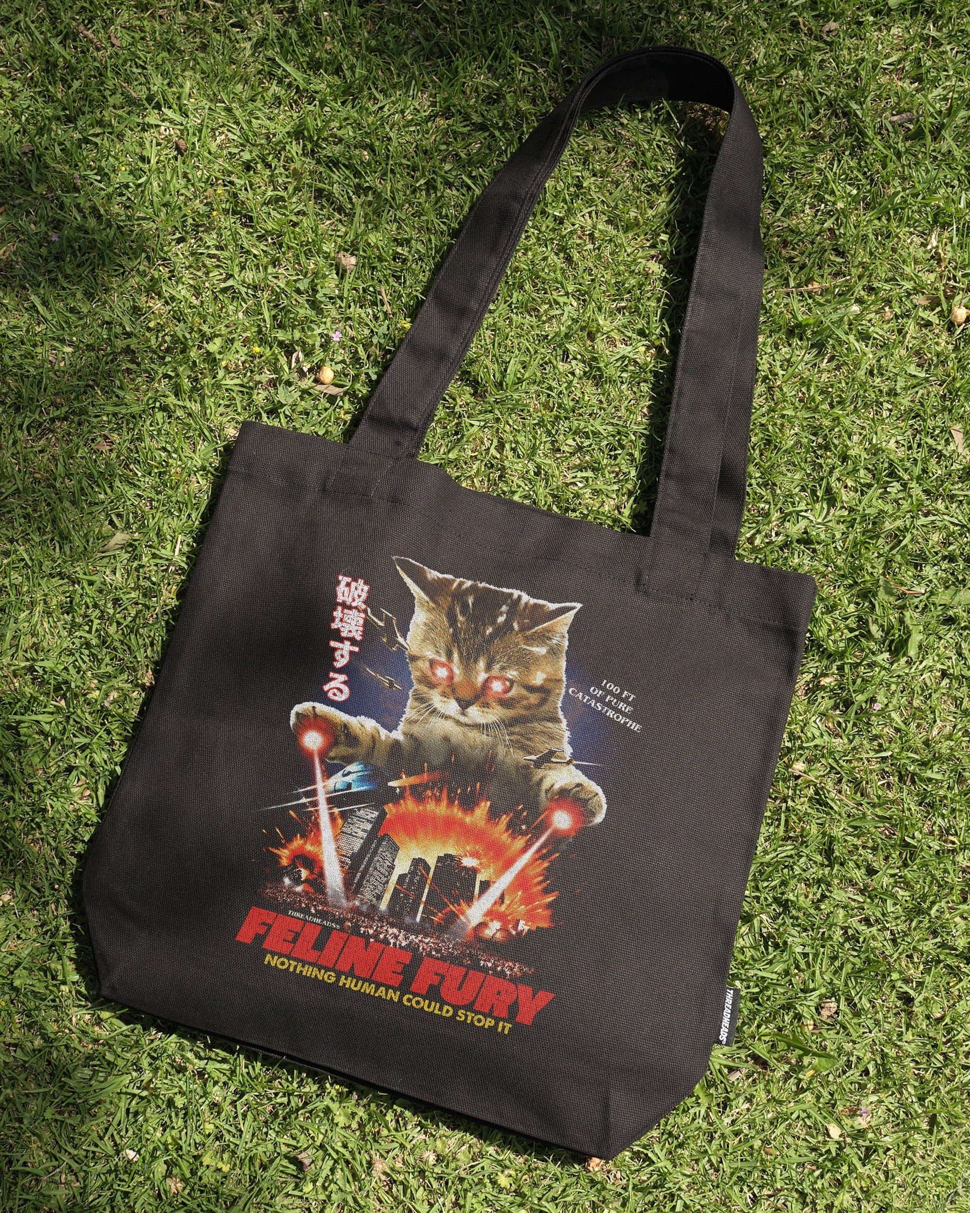 Feline Fury Tote Bag Unisex T-shirt, Sweatshirt, Hoodie, Long Sleeve Tee - T-Shirt, Sweatshirt, Hoodie