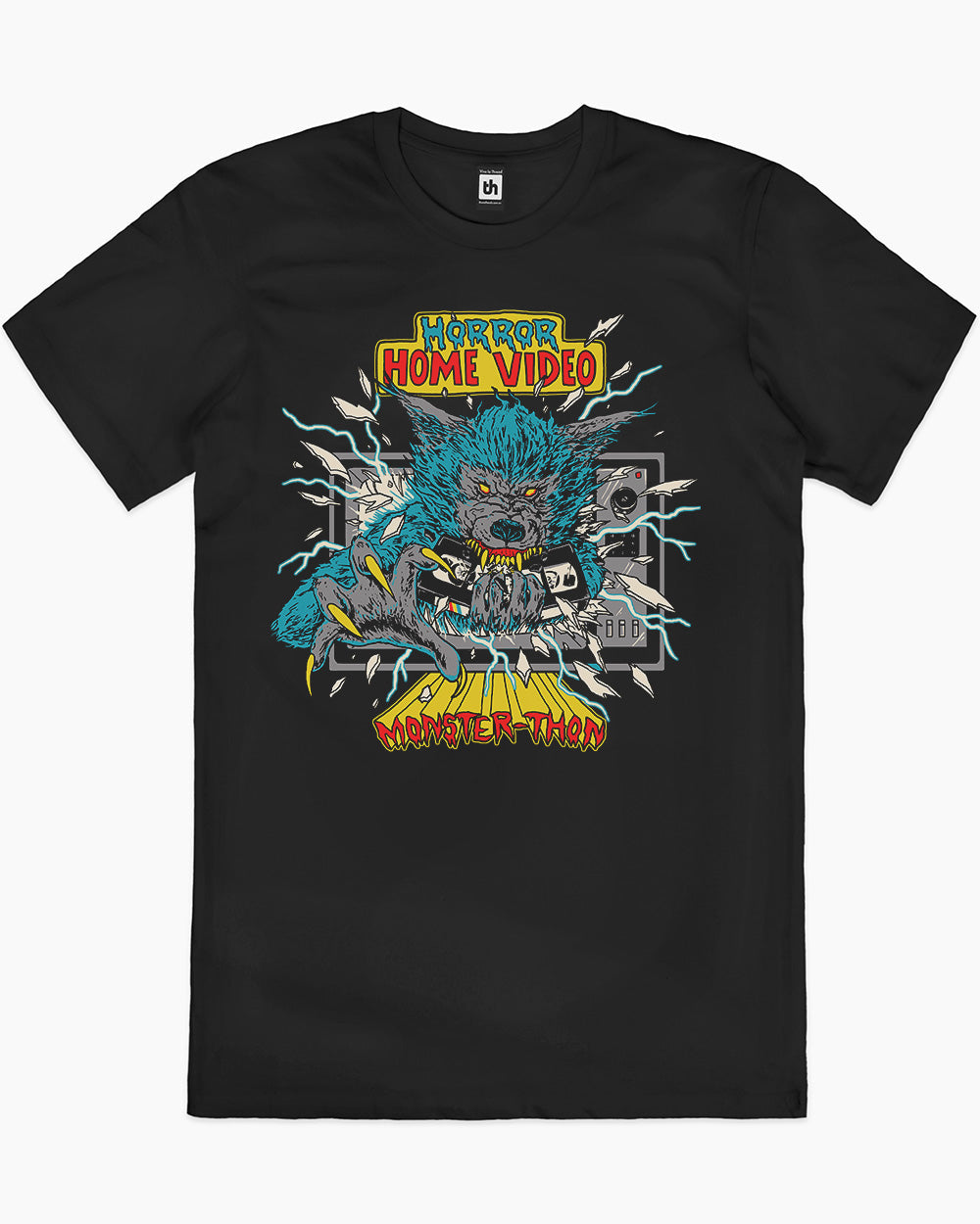 Horror Home Video Monster-Thon T-Shirt Unisex T-shirt, Sweatshirt, Hoodie, Long Sleeve Tee - T-Shirt, Sweatshirt, Hoodie
