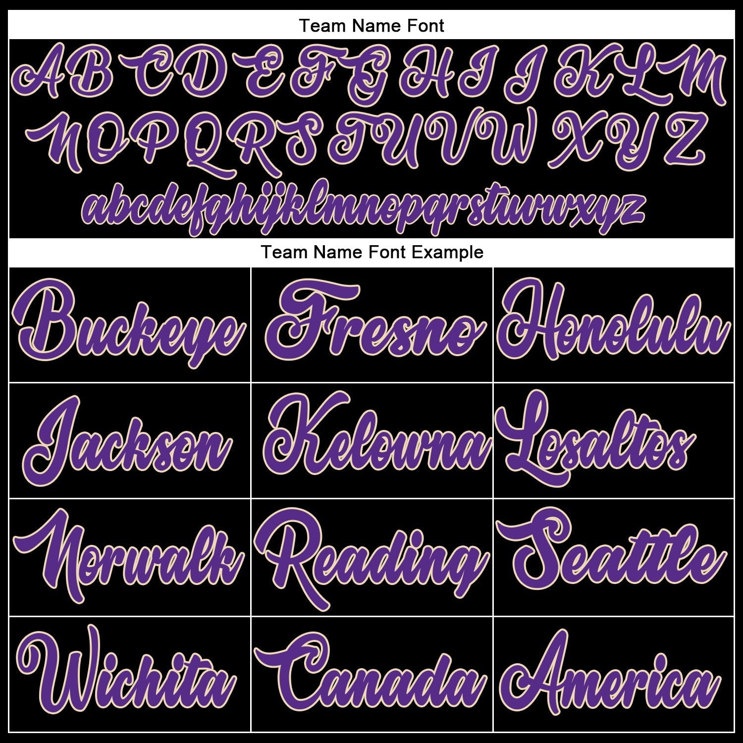 Custom Black Purple-Cream Authentic Baseball Jersey baseball jersey product view 4