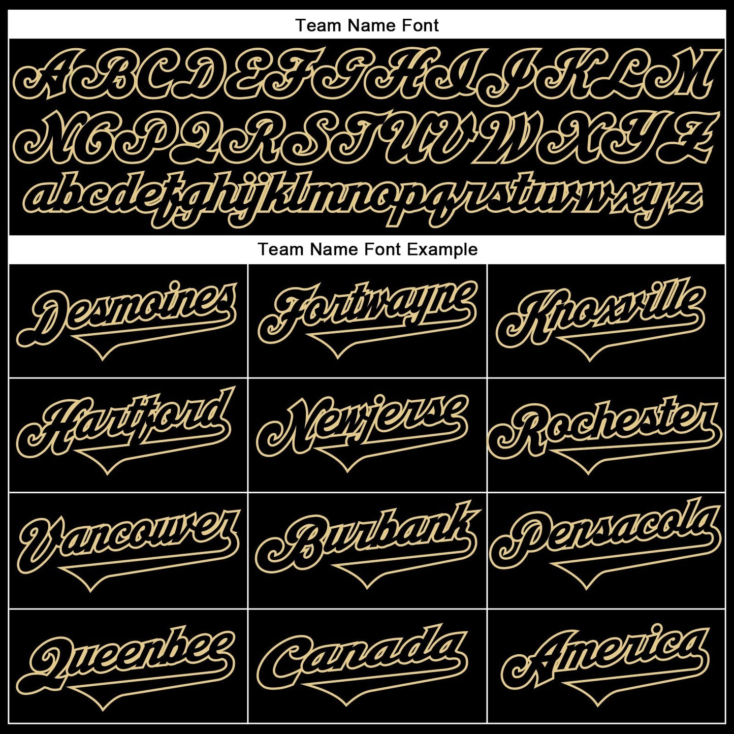 Custom Black Black-Vegas Gold Authentic Baseball Jersey baseball jersey product view 4