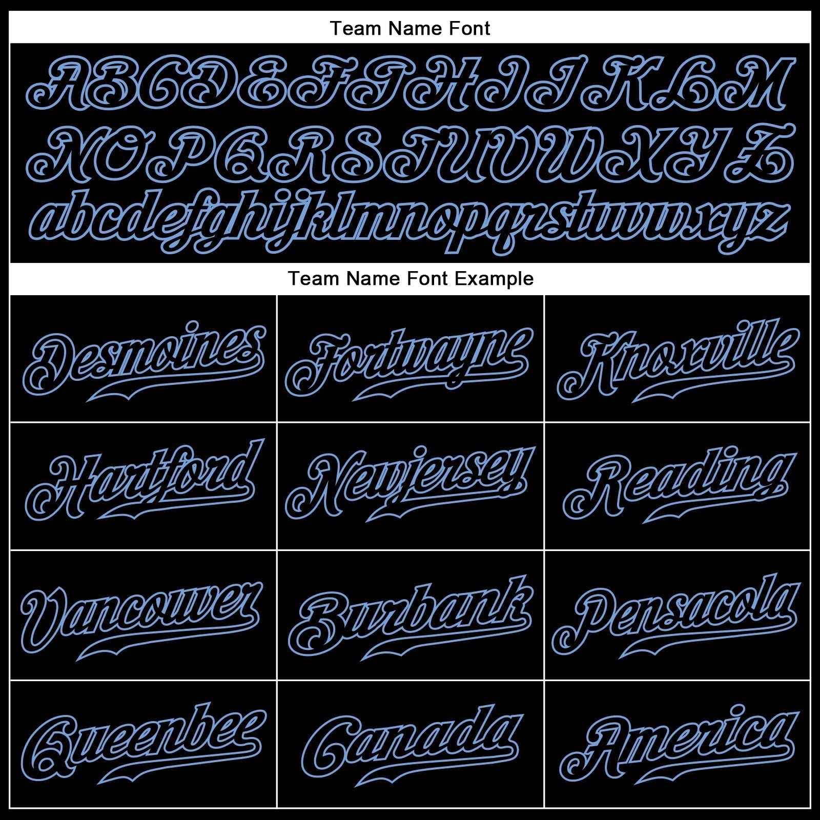 Custom Black Black-Light Blue Authentic Sleeveless Baseball Jersey baseball jersey product view 3