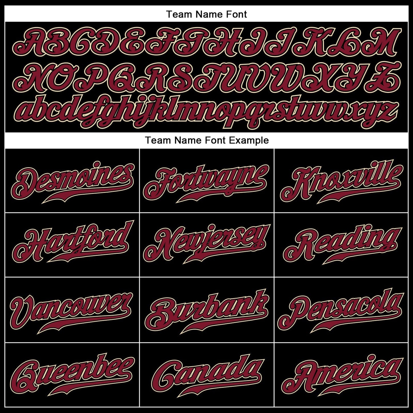 Custom Black Crimson-City Cream Authentic Sleeveless Baseball Jersey baseball jersey product view 3