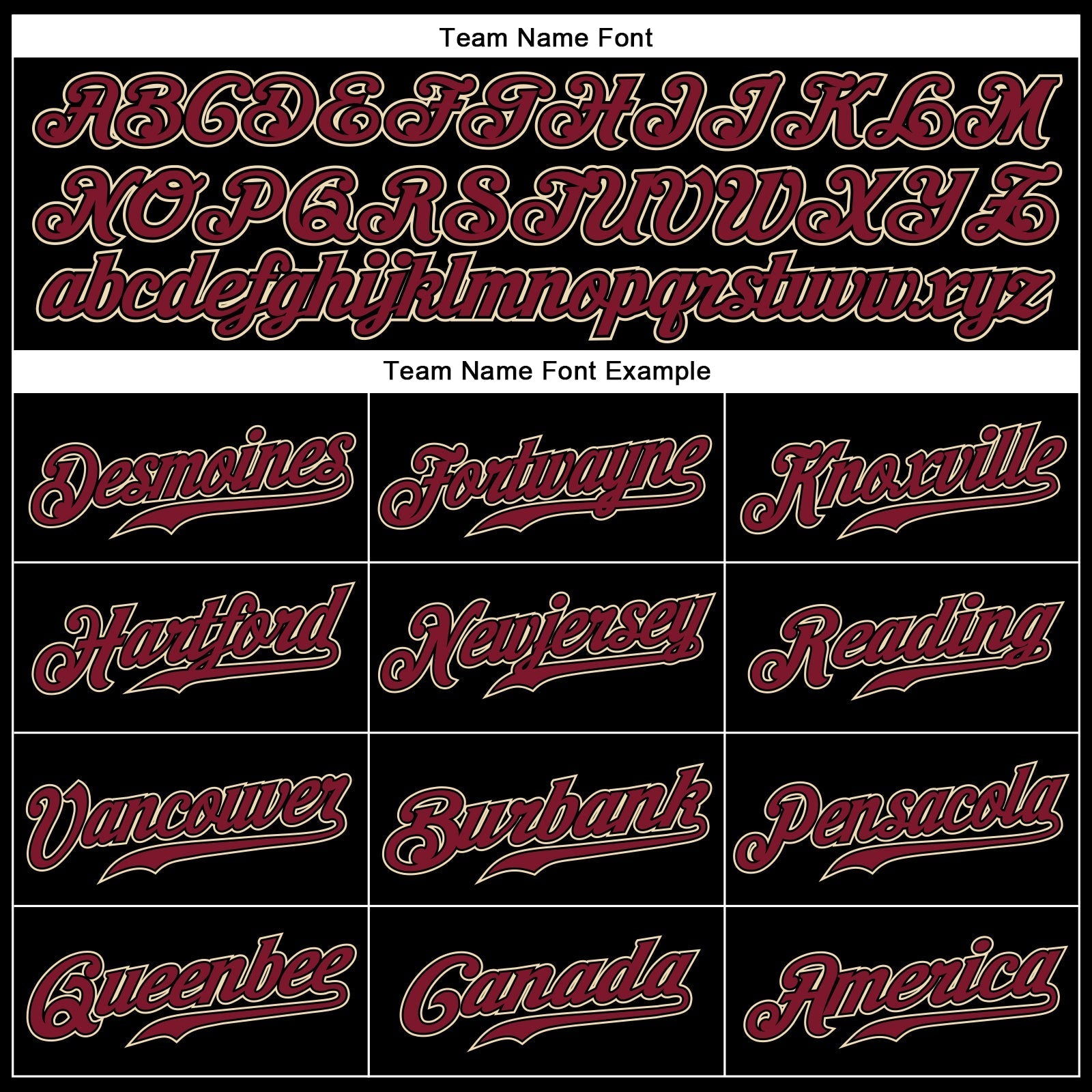 Custom Black Crimson-City Cream Authentic Sleeveless Baseball Jersey baseball jersey product view 3