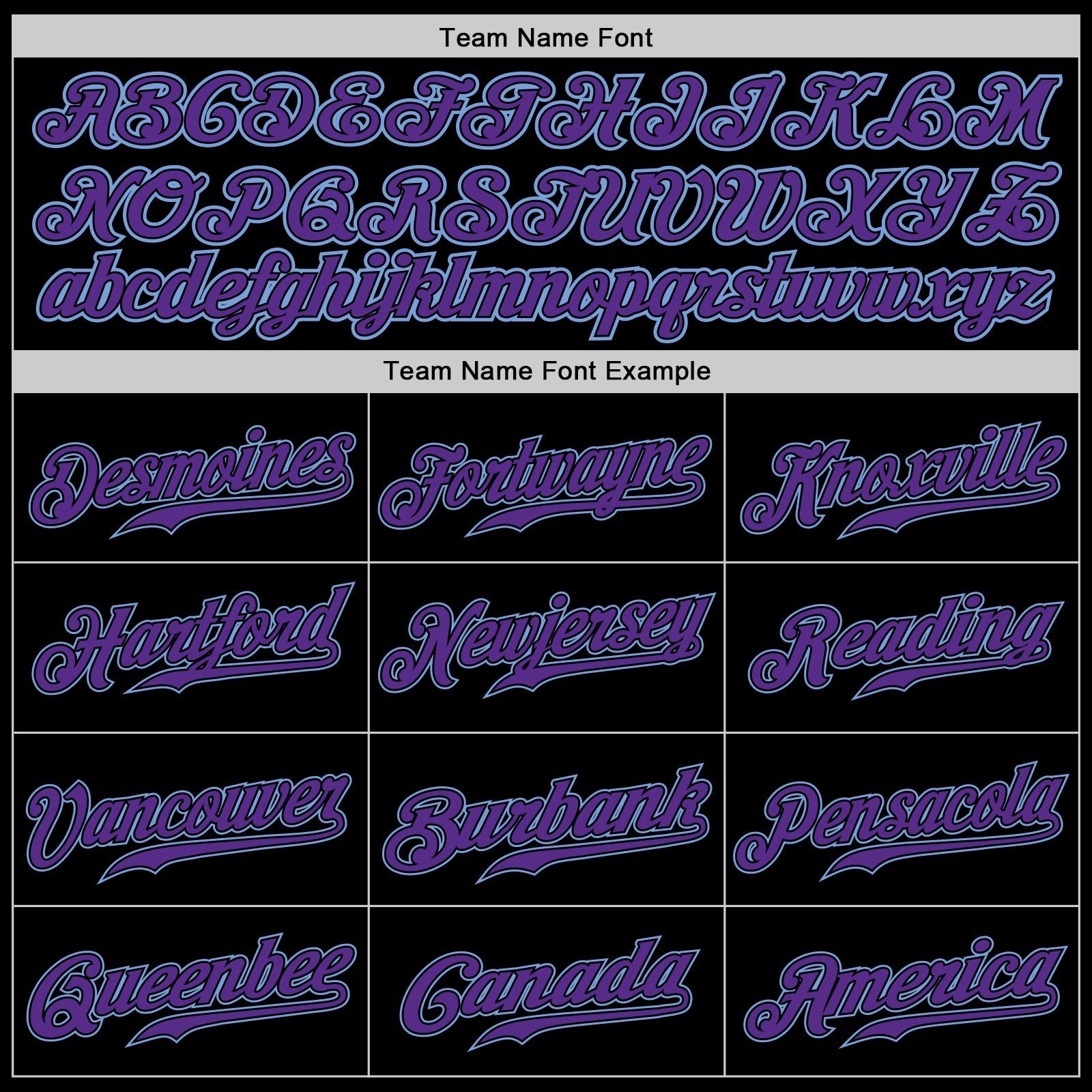 Custom Black Purple-Light Blue Authentic Baseball Jersey baseball jersey product view 5