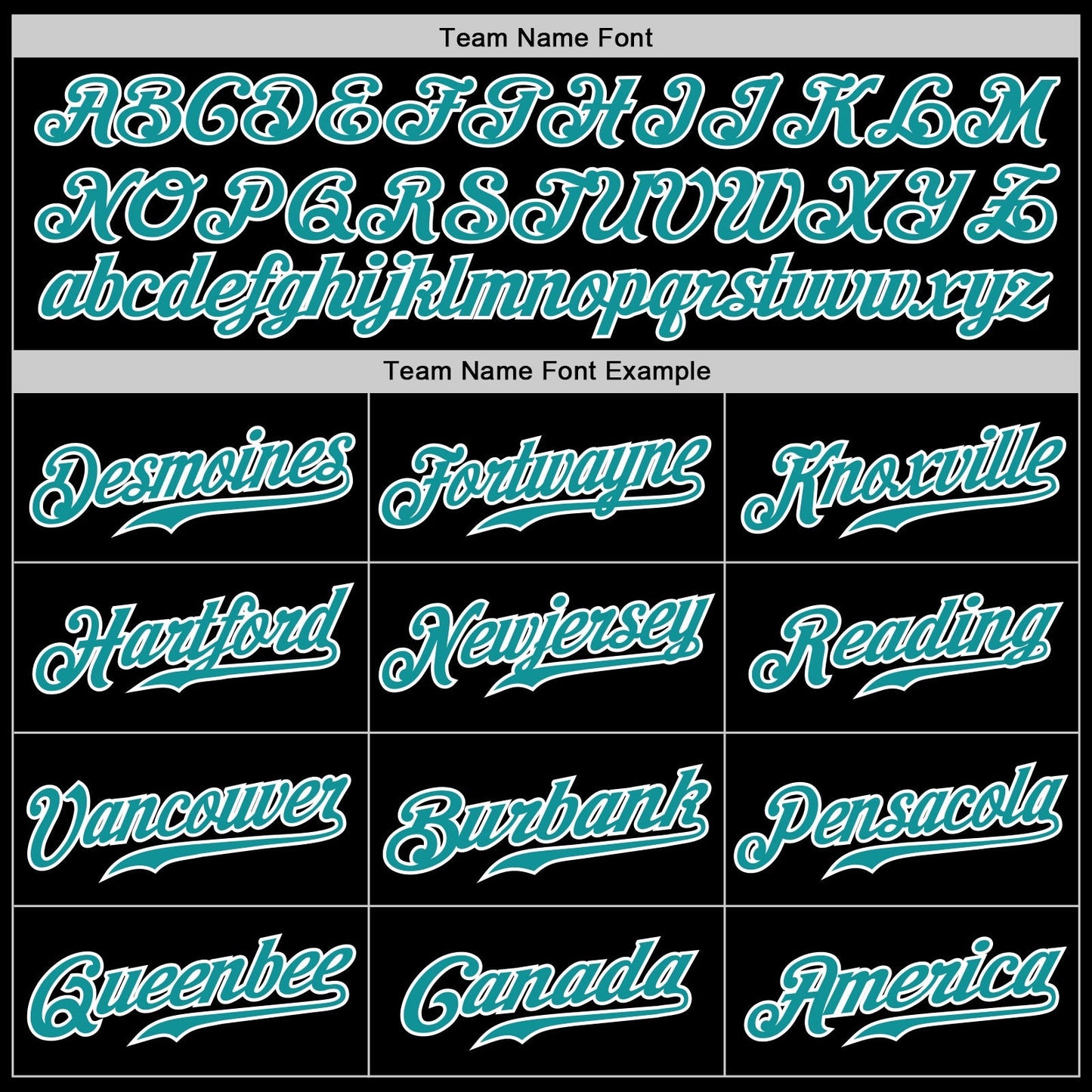 Custom Black Aqua Pinstripe Teal-White Authentic Baseball Jersey baseball jersey product view 5