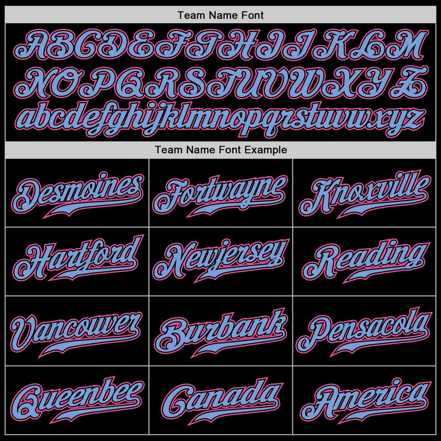 Custom Black Light Blue Pinstripe Pink-Light Blue Authentic Baseball Jersey baseball jersey product view 5