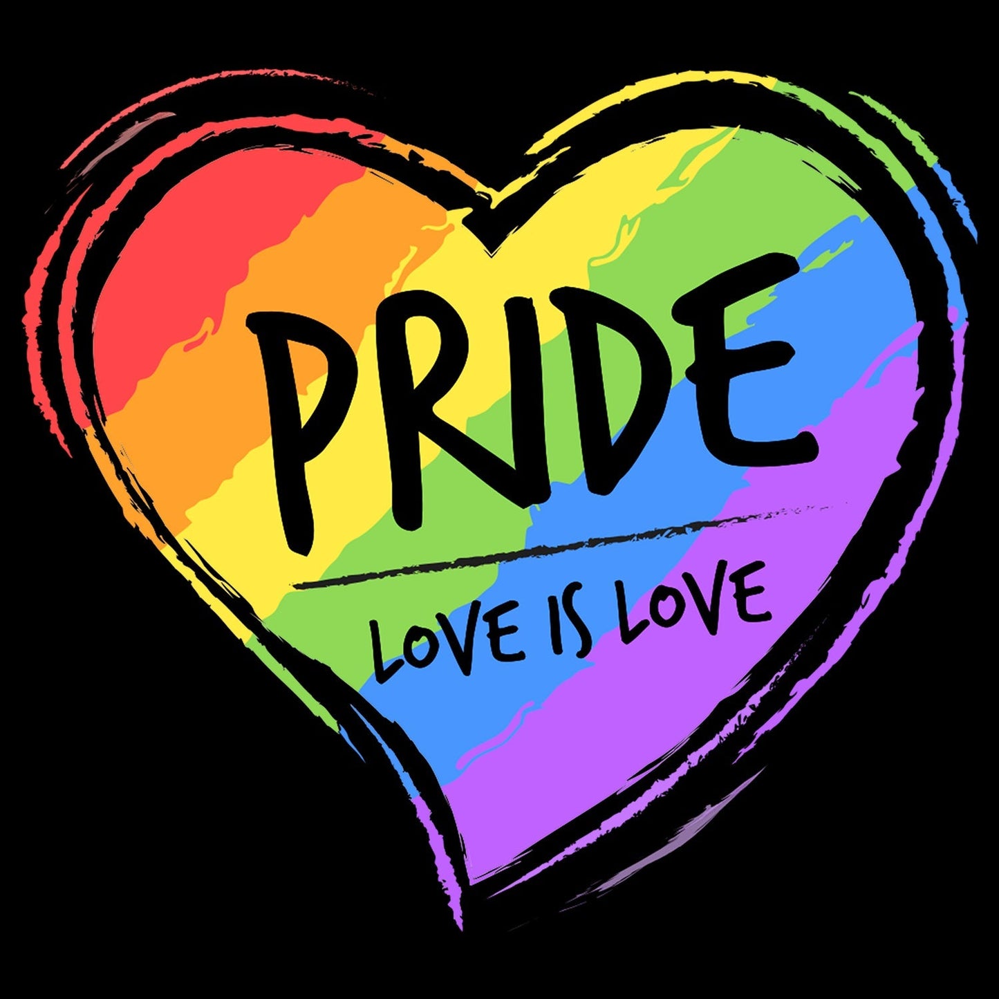 Custom Black Purple-Light Blue Rainbow Colored Heart For Pride Love Is Love LGBT Authentic Baseball Jersey baseball jersey product view 2