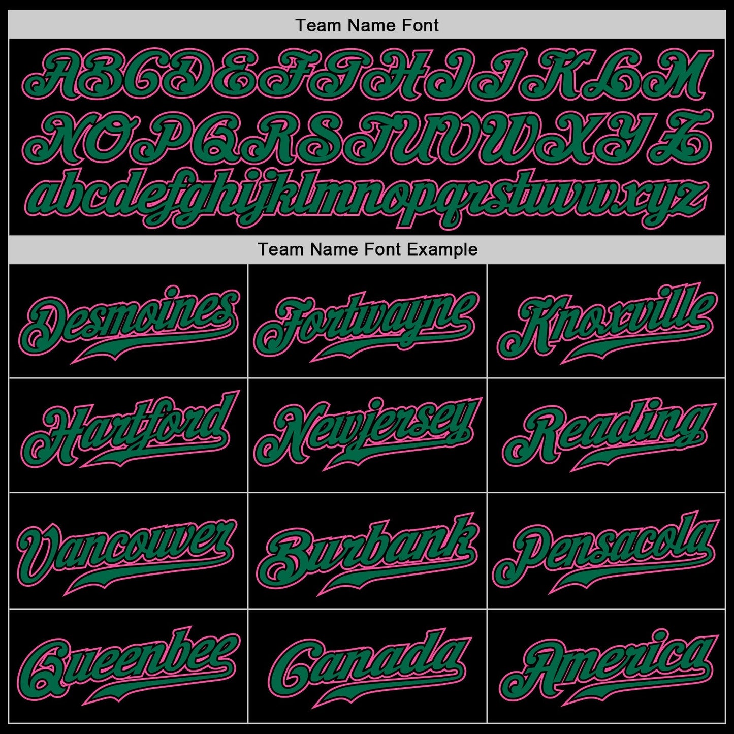 Custom Black Pink-Kelly Green Authentic Baseball Jersey baseball jersey product view 4