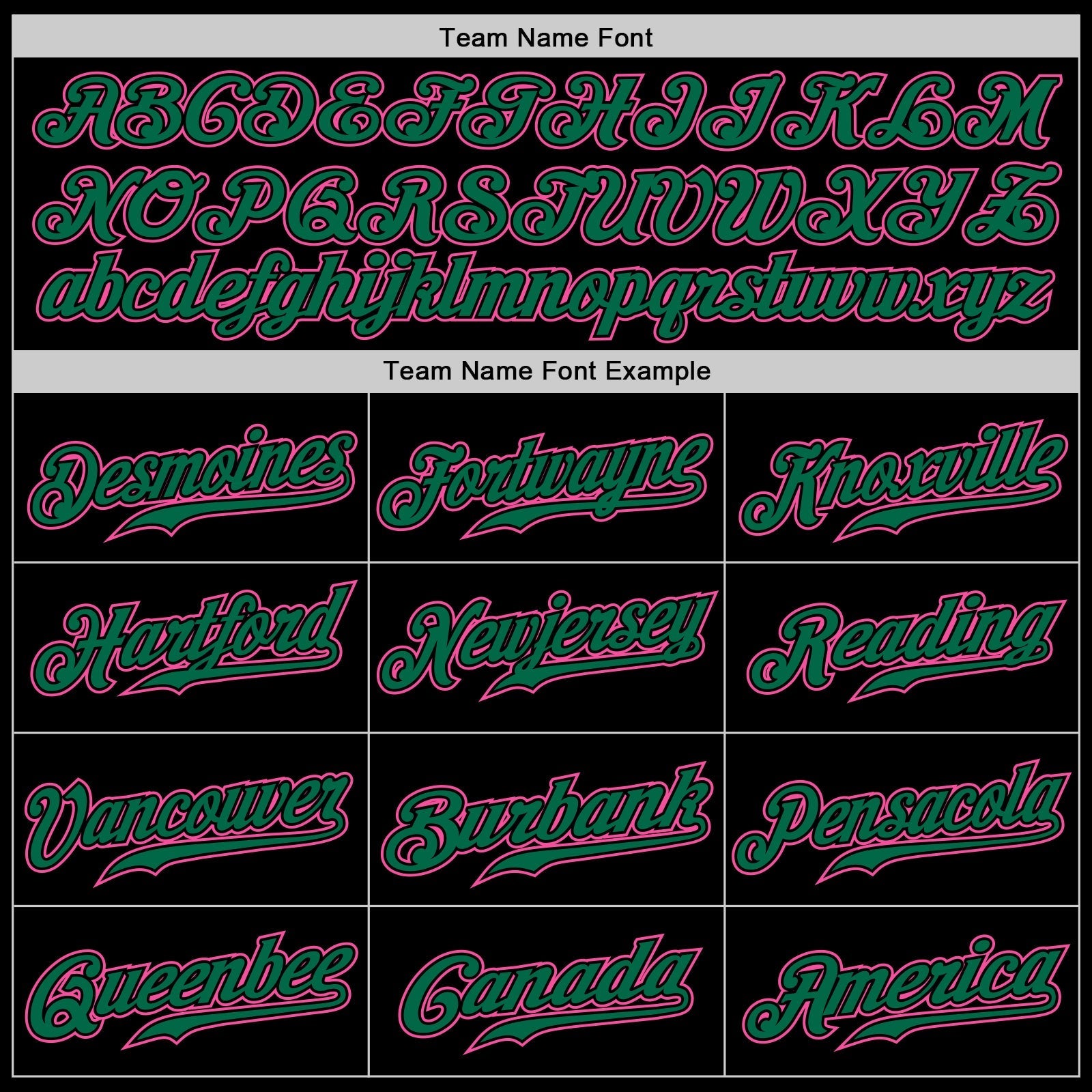 Custom Black Pink-Kelly Green Authentic Baseball Jersey baseball jersey product view 4