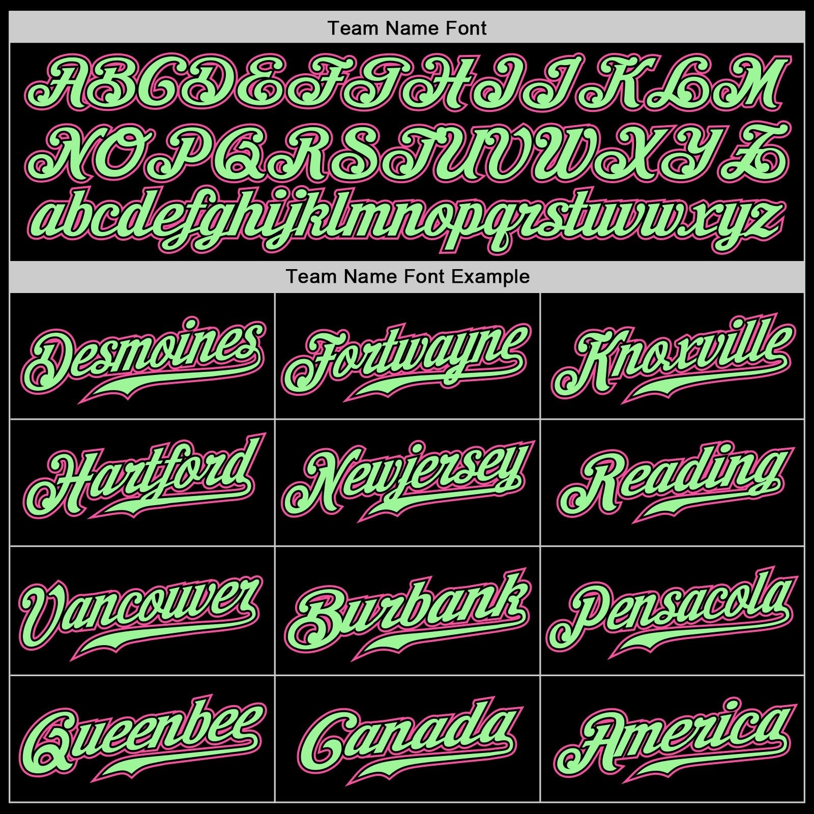 Custom Black Pink-Pea Green Authentic Baseball Jersey baseball jersey product view 5