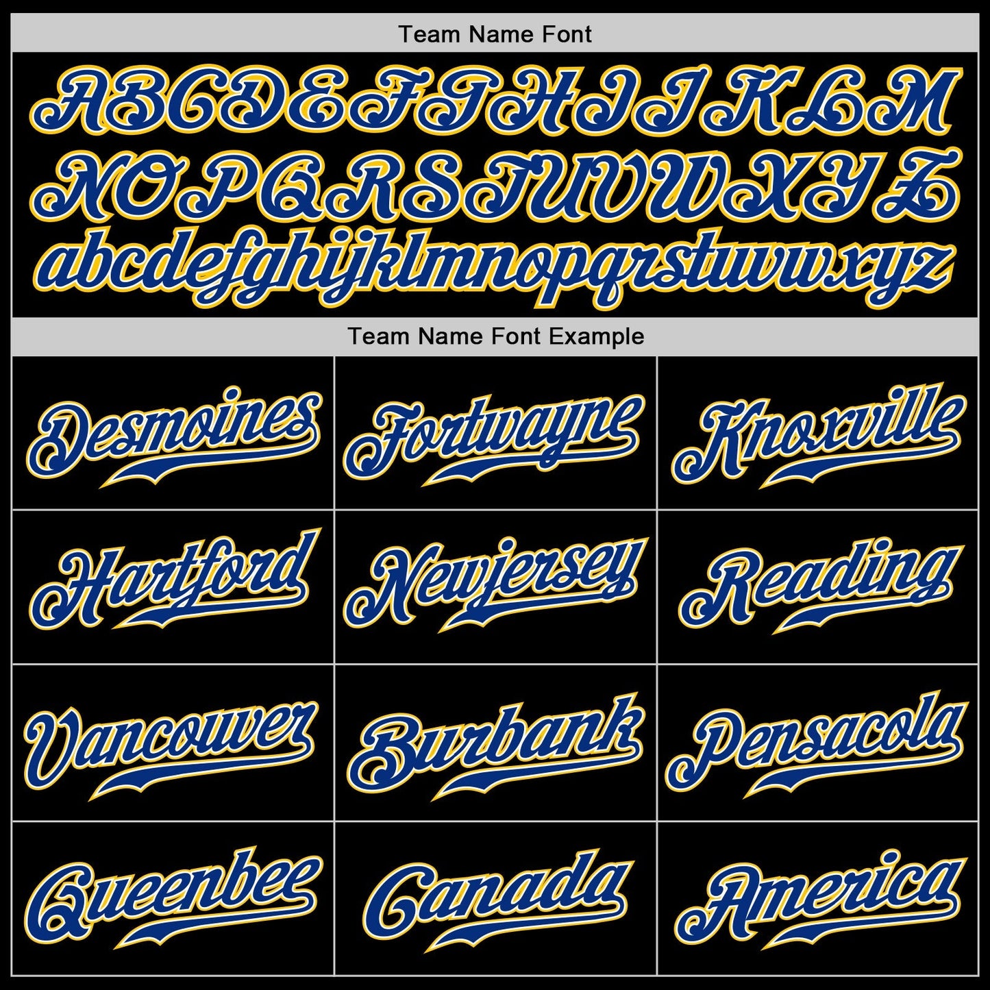 Custom Black Royal-Gold Authentic Baseball Jersey baseball jersey product view 4