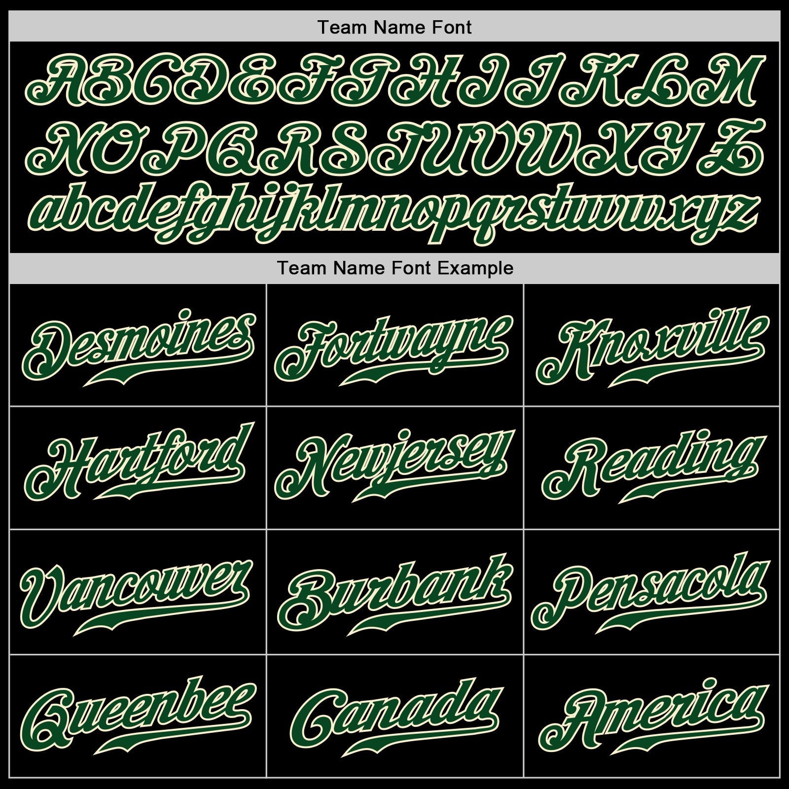 Custom Black Green-Cream Authentic Baseball Jersey baseball jersey product view 4