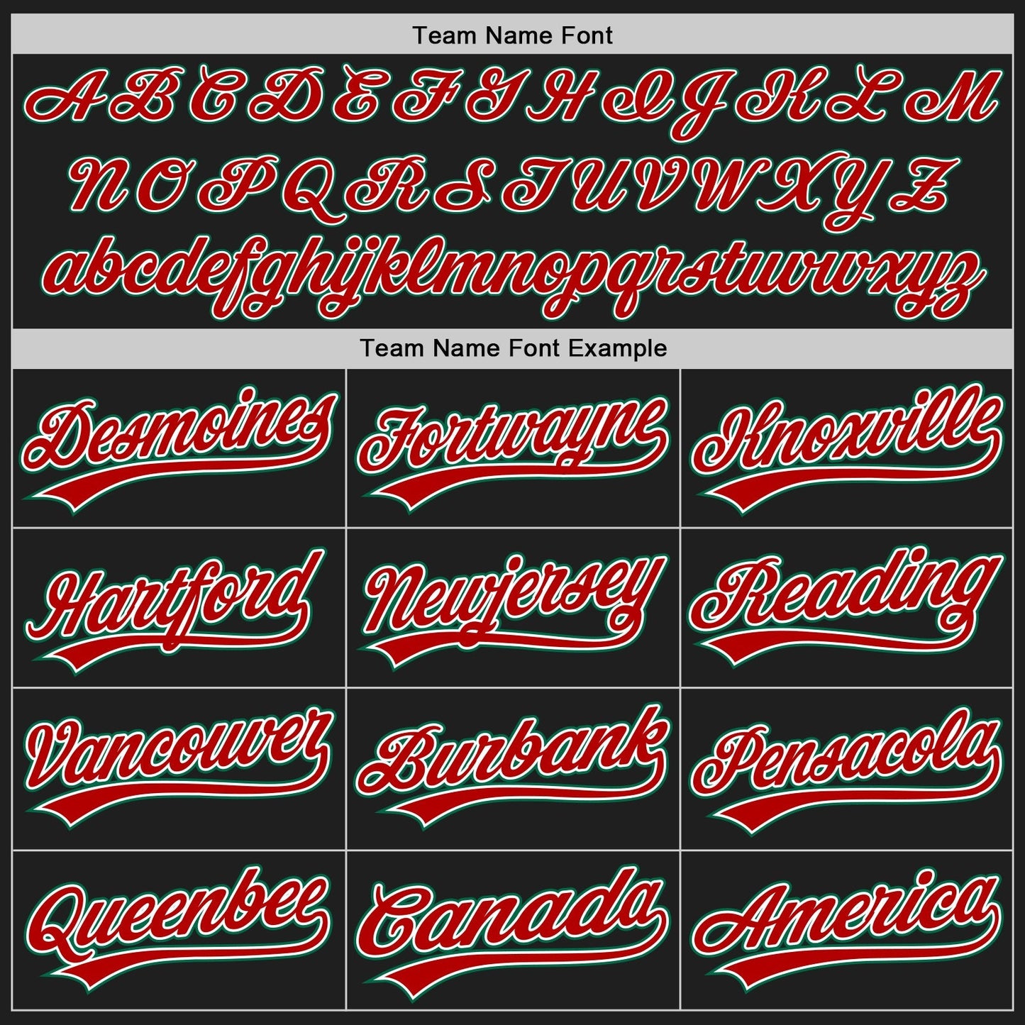Custom Black Kelly Green-Red Authentic Baseball Jersey baseball jersey product view 4