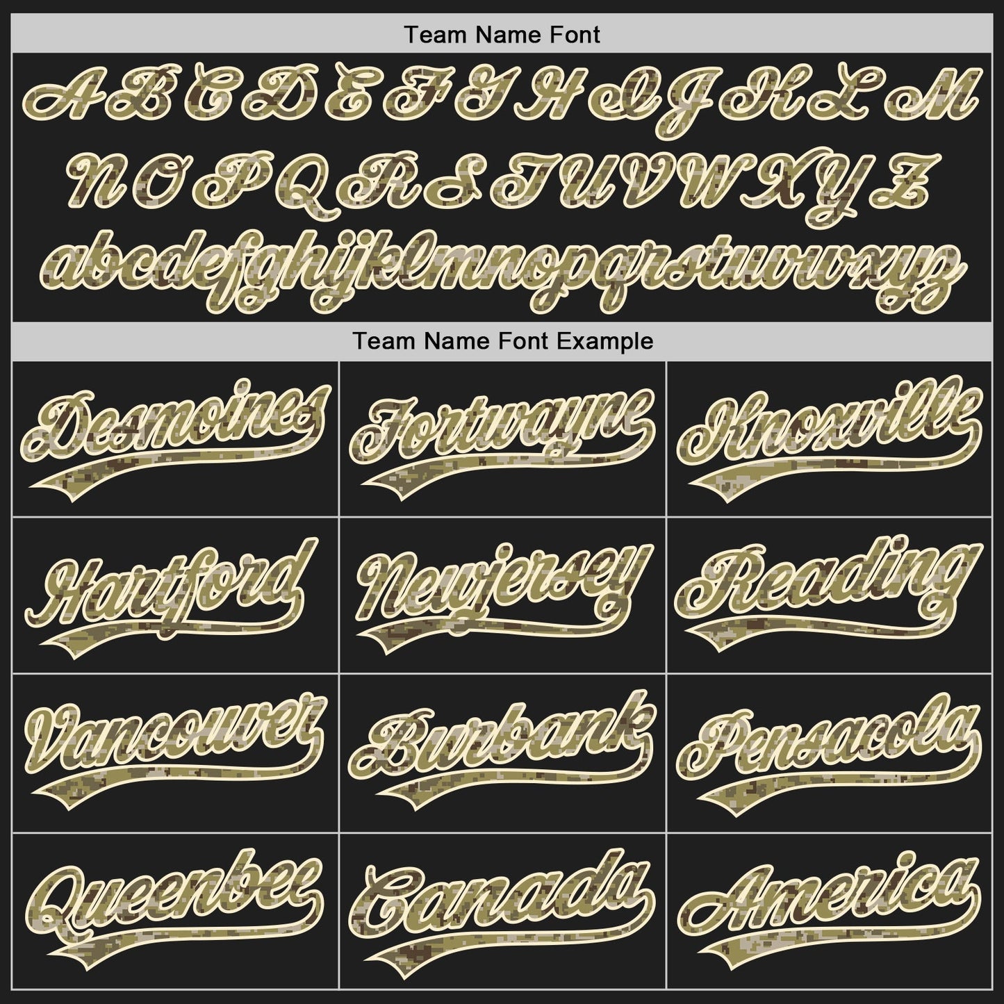 Custom Black Camo-Cream Authentic Baseball Jersey baseball jersey product view 4