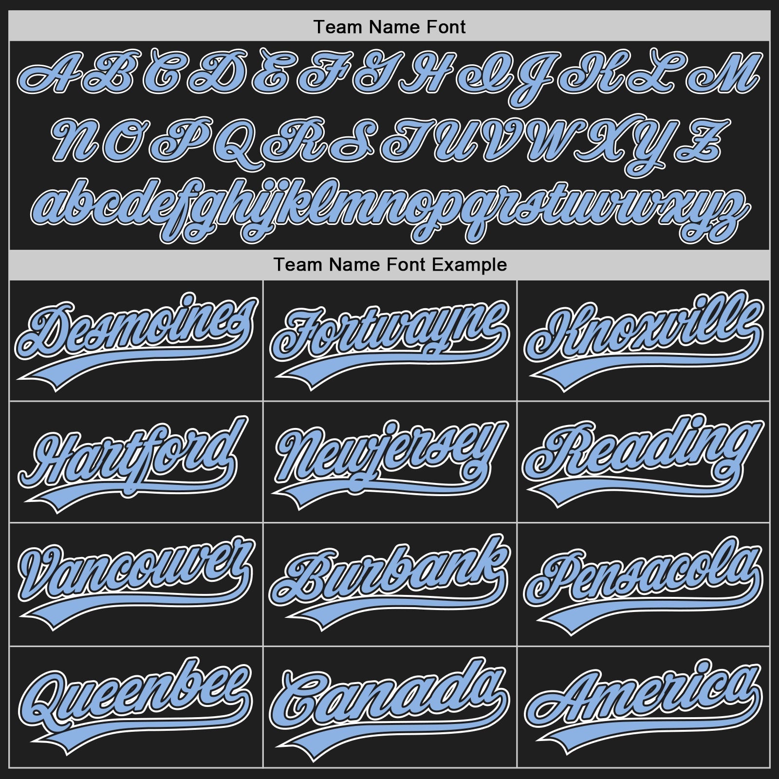 Custom Black Light Blue Pinstripe Light Blue-White Authentic Baseball Jersey baseball jersey product view 4