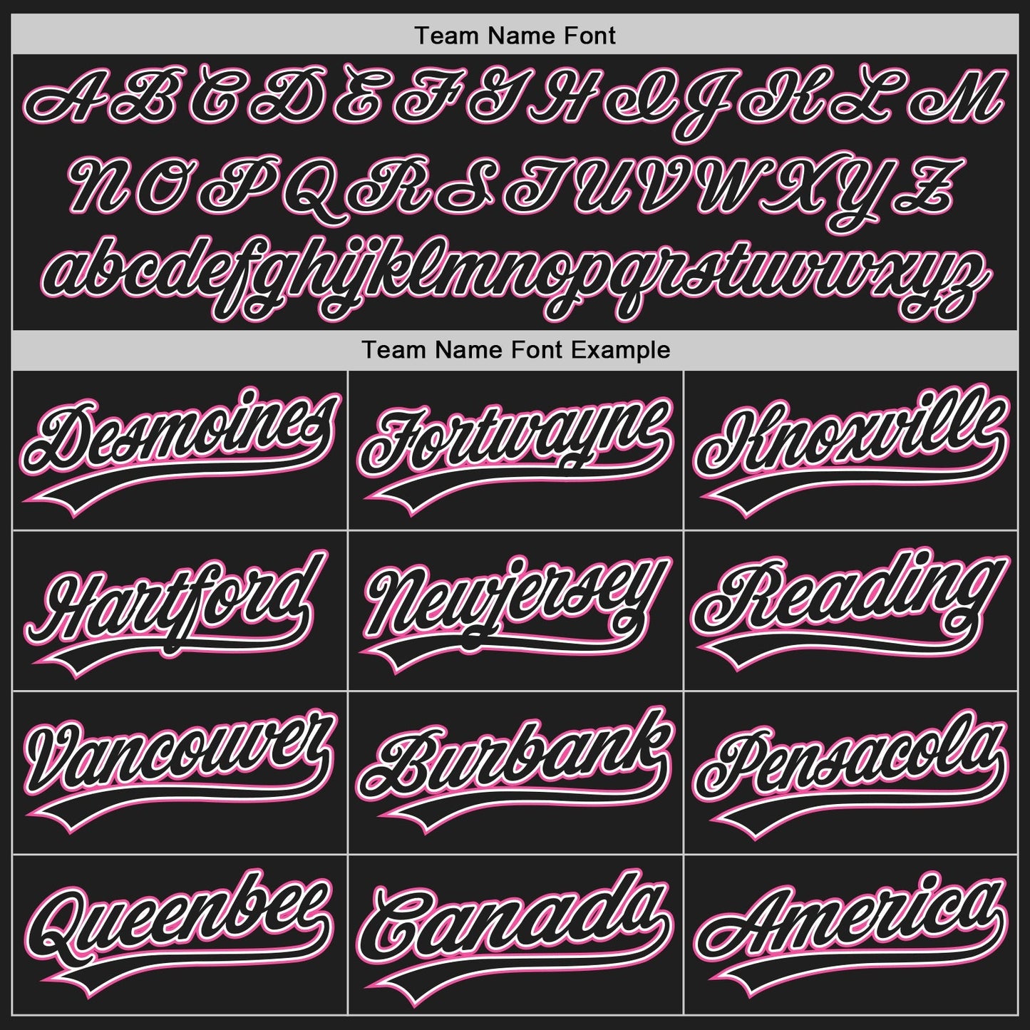 Custom Black Pink Pinstripe Black-White Authentic Baseball Jersey baseball jersey product view 4