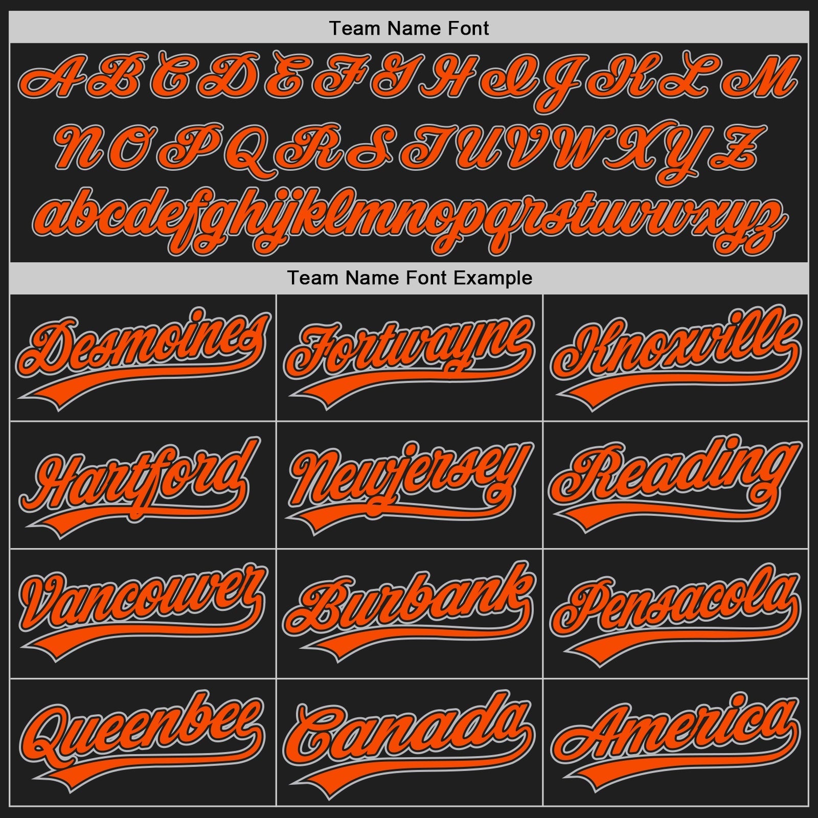 Custom Black Gray Pinstripe Orange Authentic Baseball Jersey baseball jersey product view 4