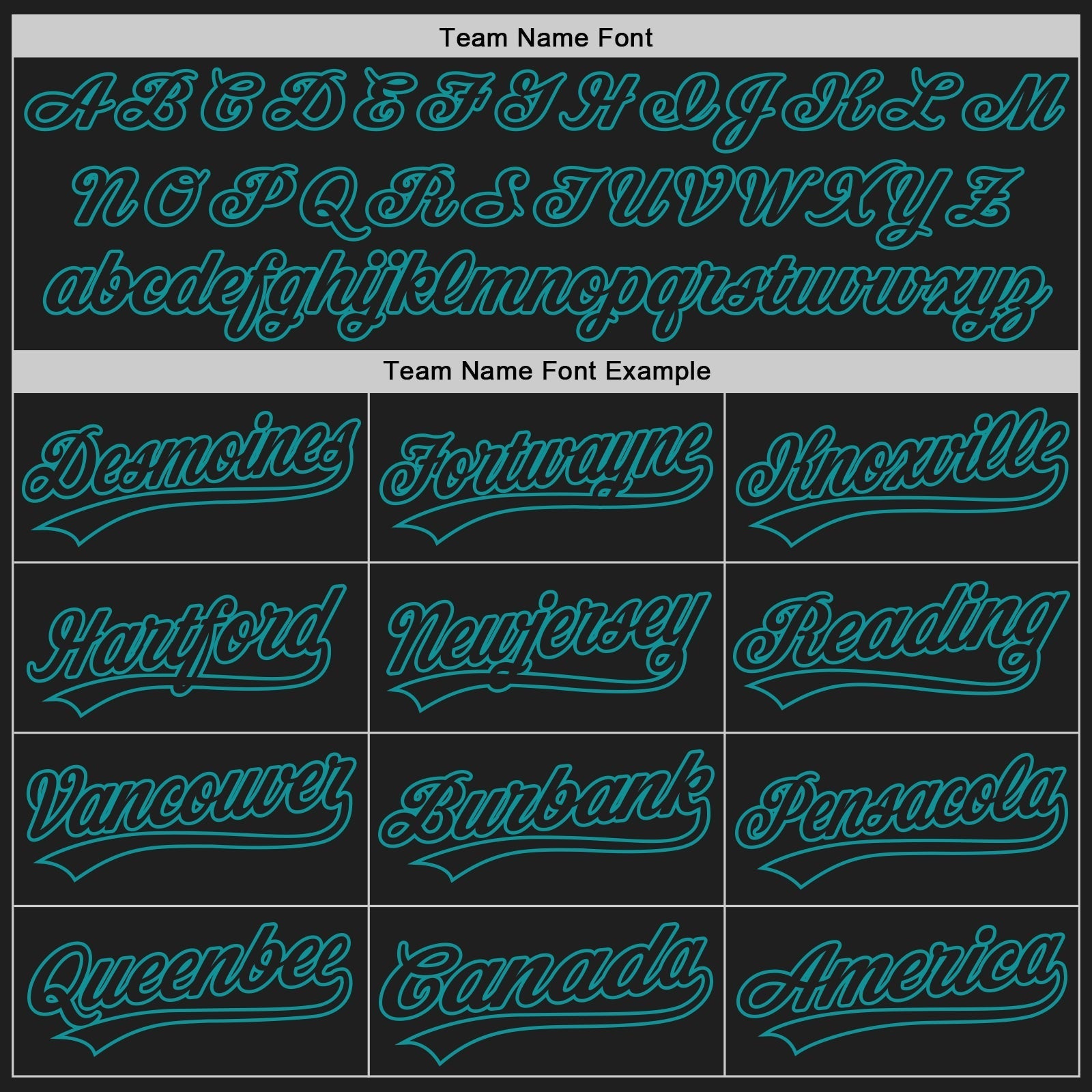 Custom Black Teal Pinstripe Black Authentic Baseball Jersey baseball jersey product view 4