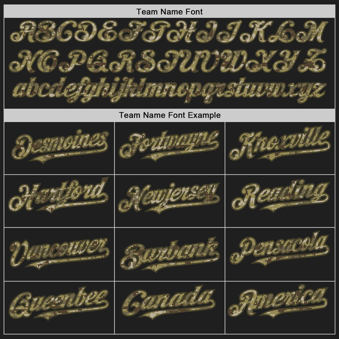 Custom Black Camo-Olive Authentic Baseball Jersey baseball jersey product view 5